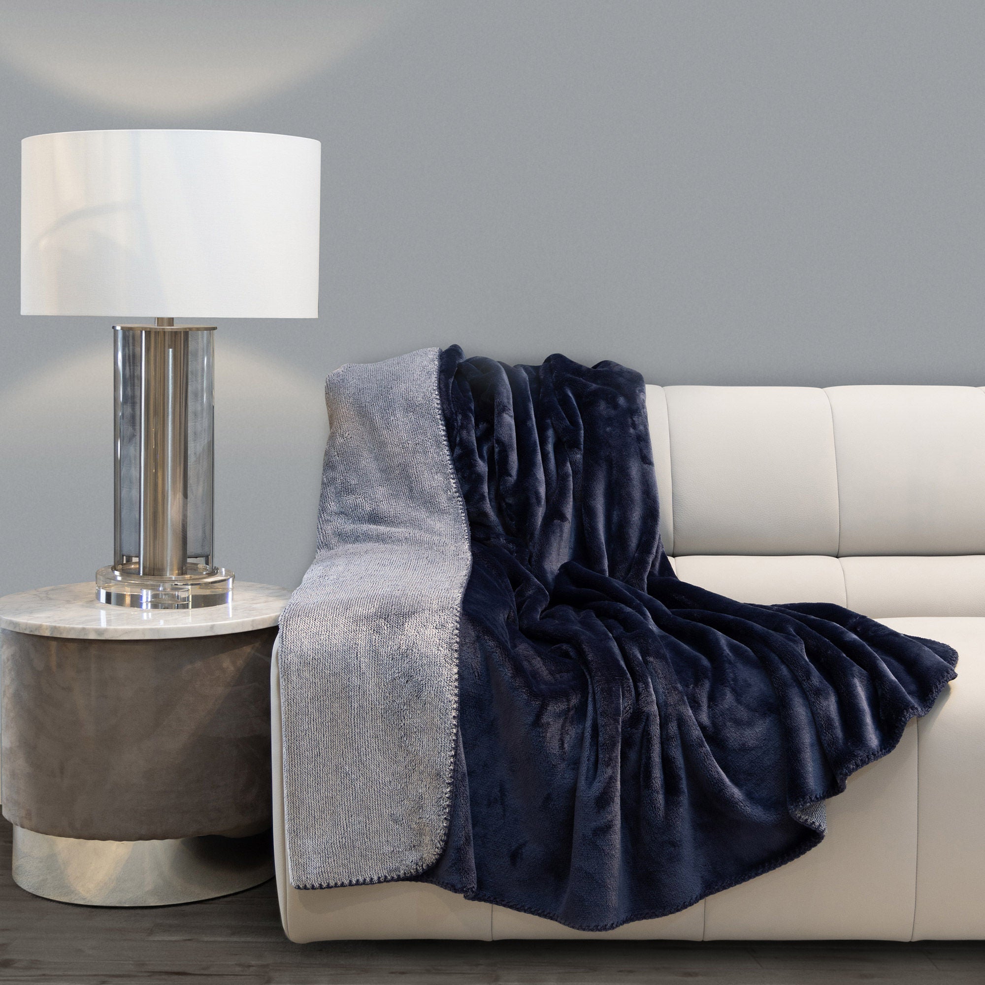 Mon Chateau Reversible Throw