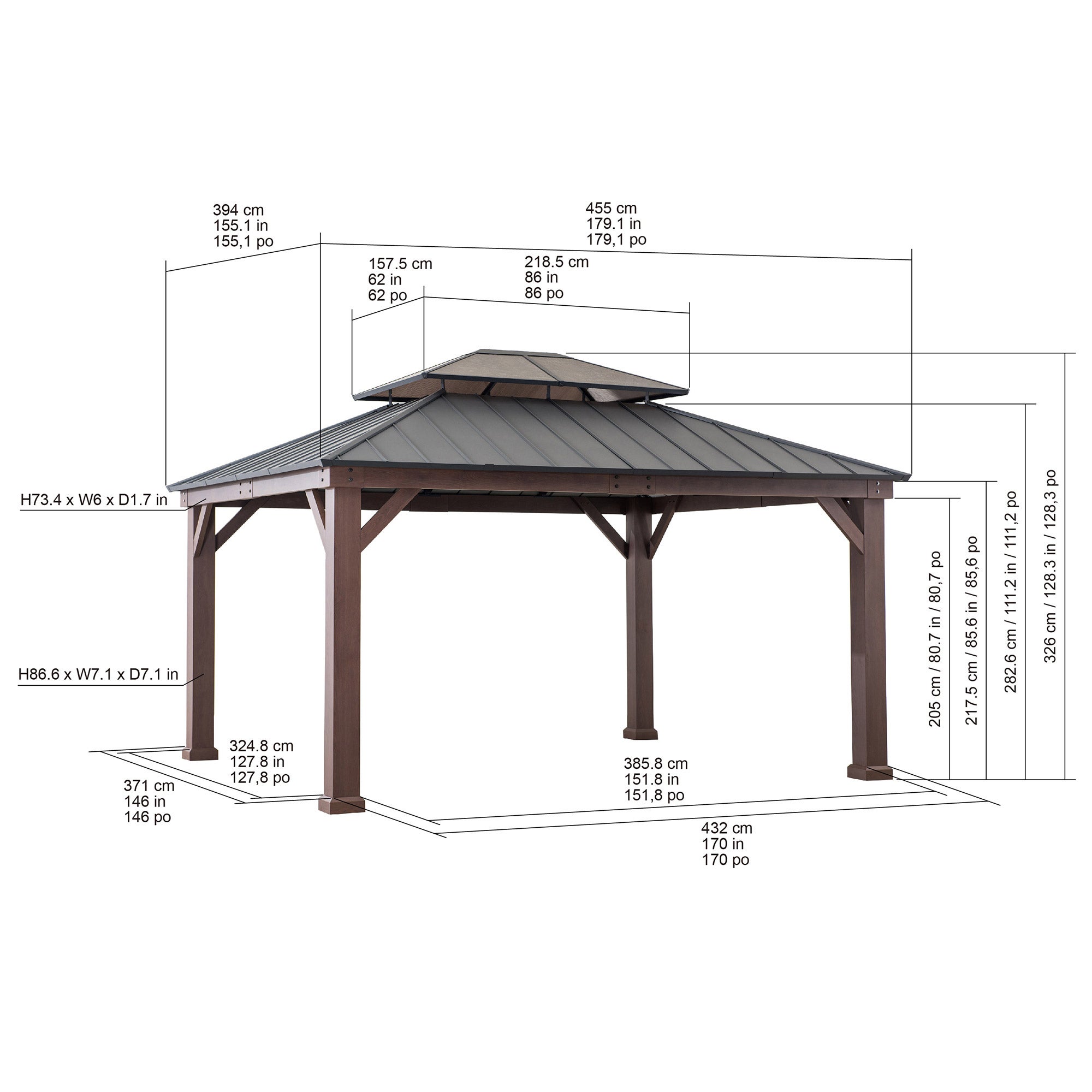 Sunjoy Fenwick Gazebo
