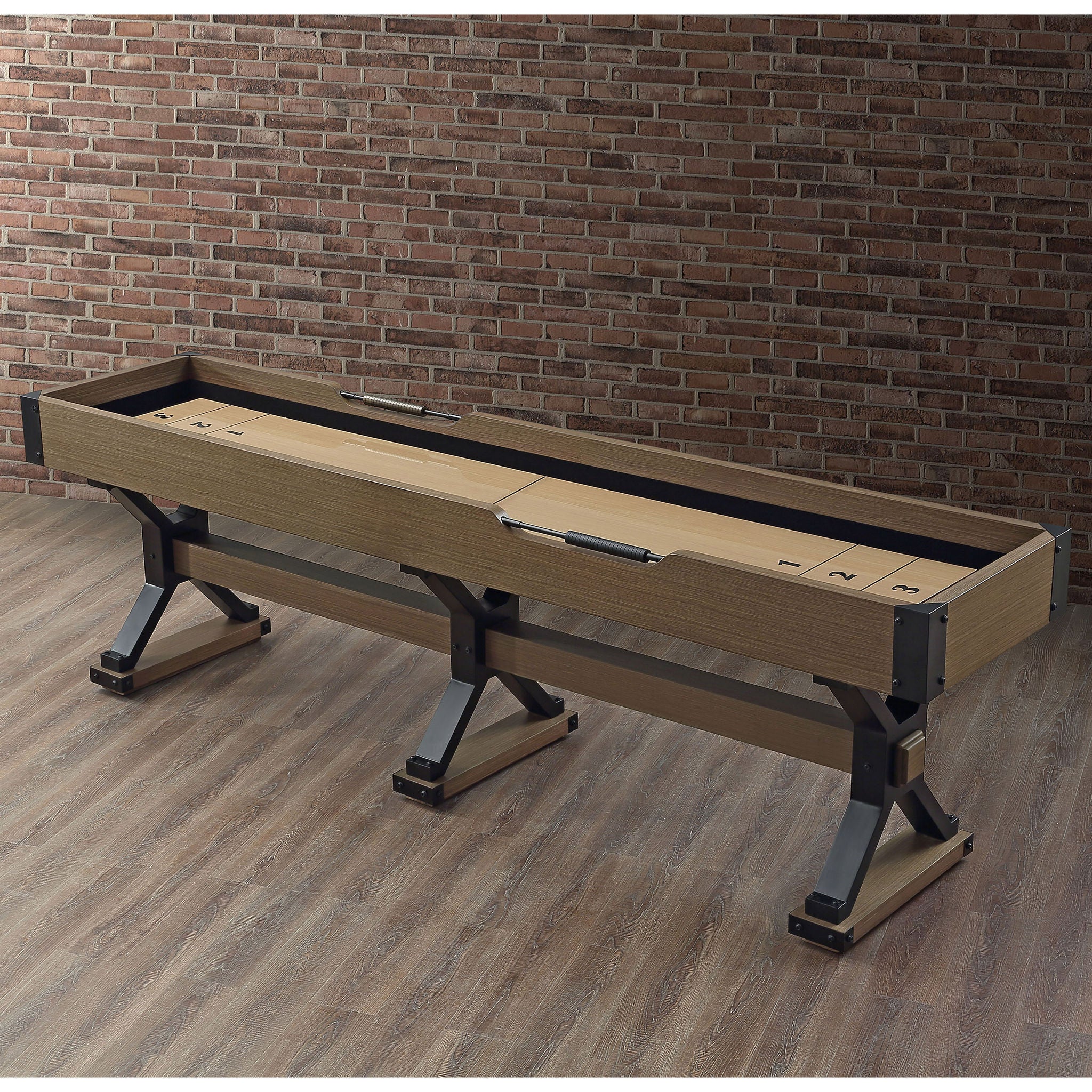 Well Universal 9ft Shuffleboard Table