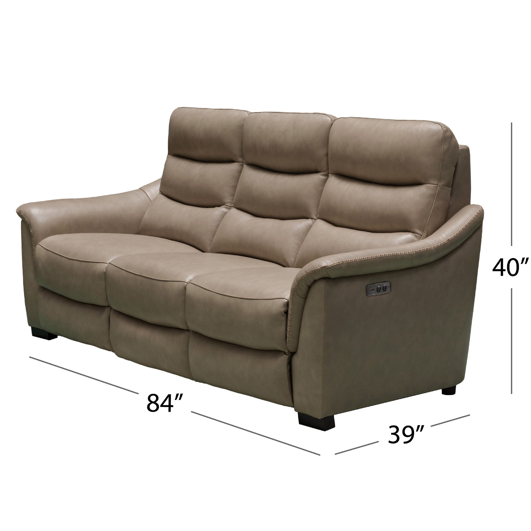 Shaffer 3-piece Leather Power Reclining Set