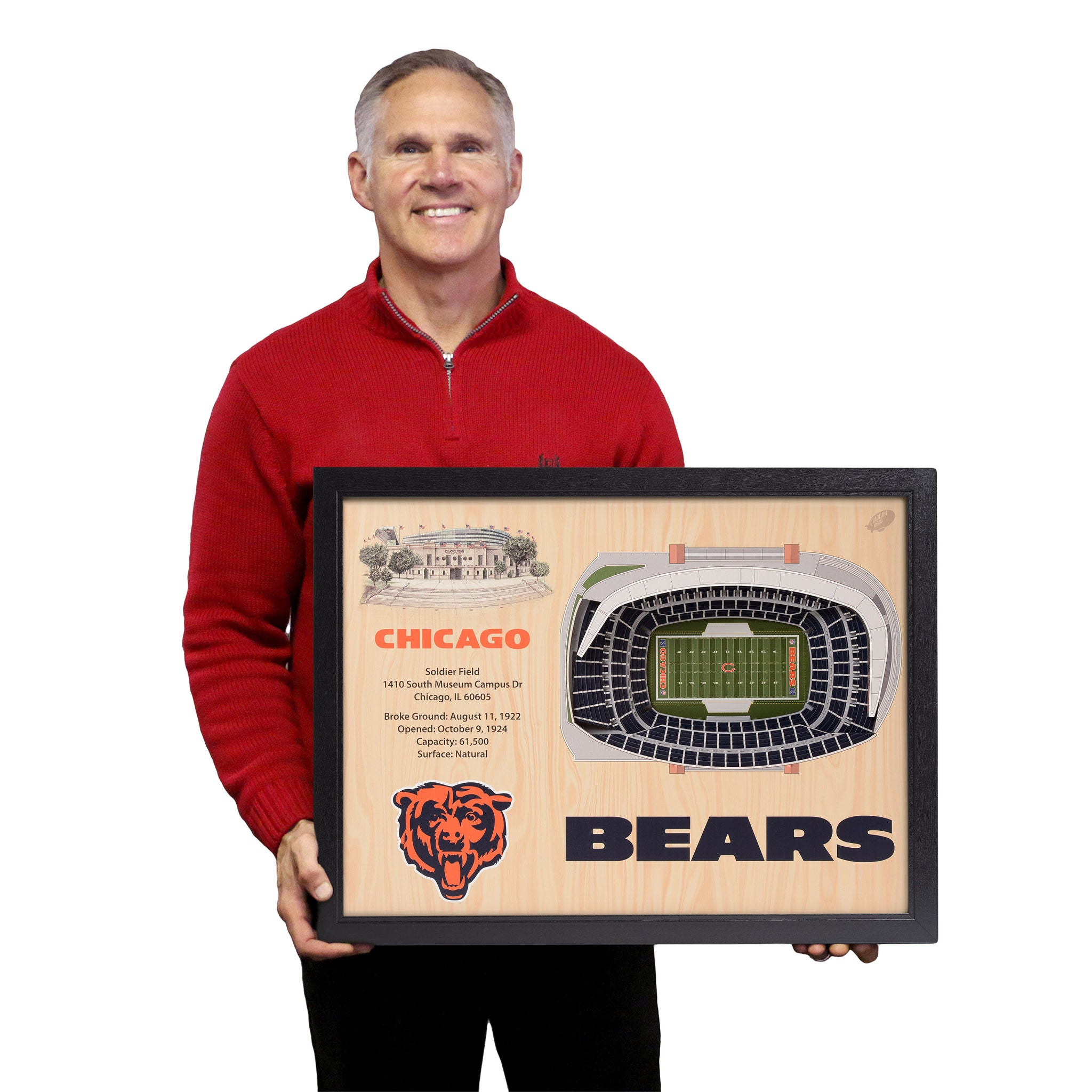 NFL 25-layer Stadium View Wall Art
