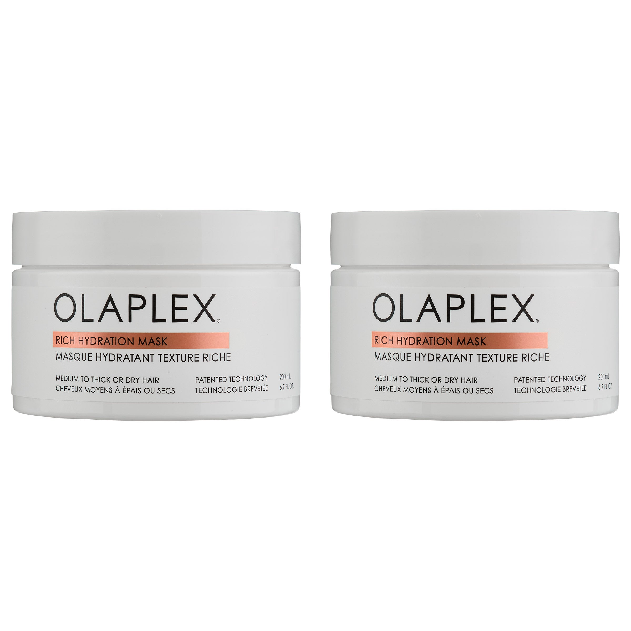 Olaplex Rich Hydration Mask, 6.7 fl oz, 2-pack