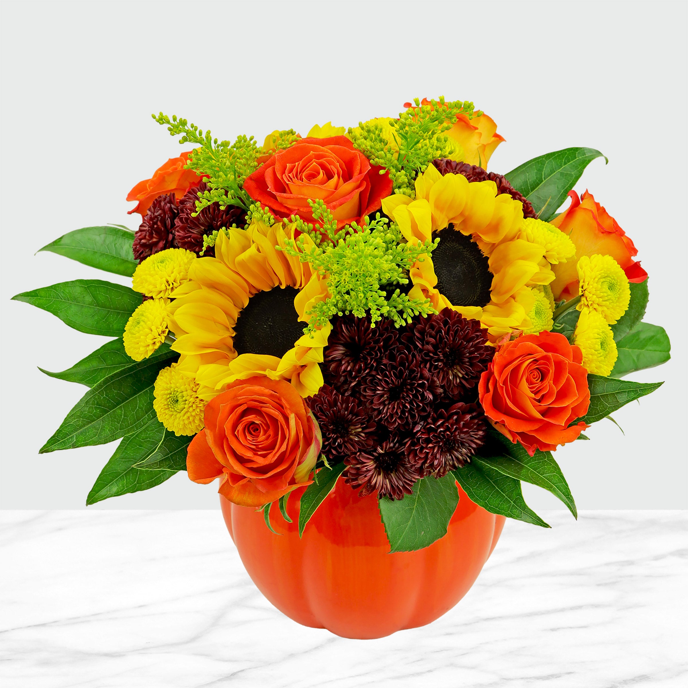 Pumpkin Patch Fresh Cut Floral Arrangement