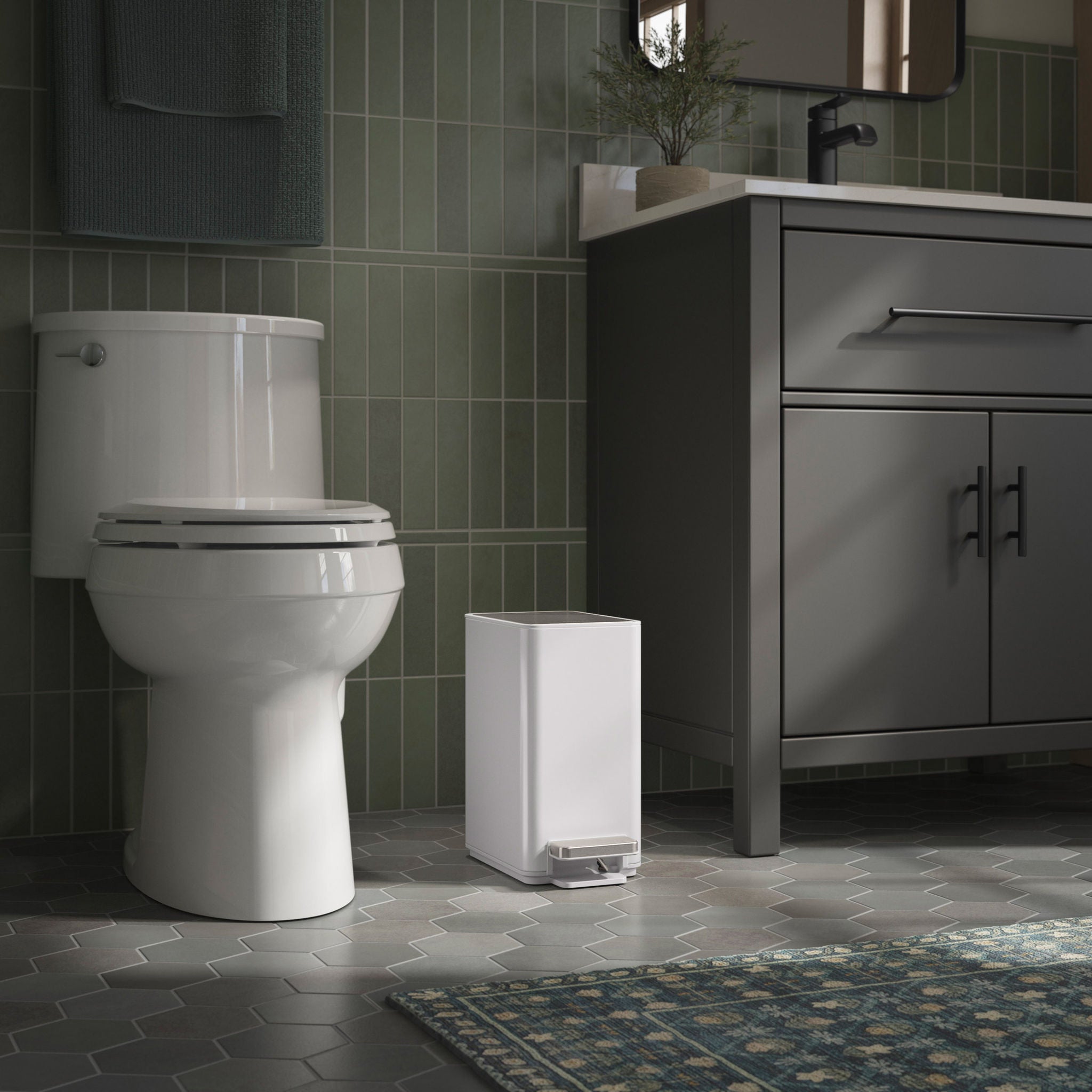 Kohler 6L Step Trash Can, 2-pack