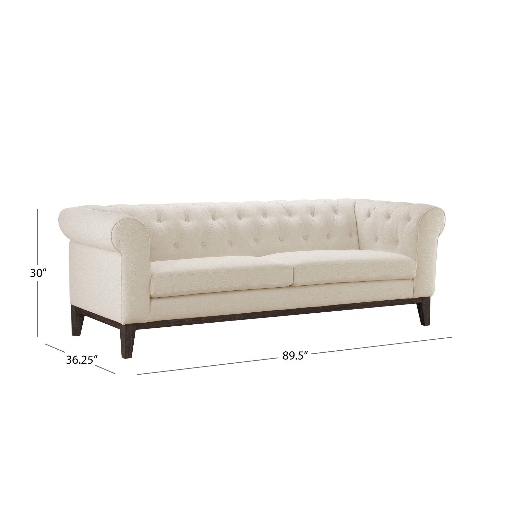 Gwen Fabric Chesterfield Sofa