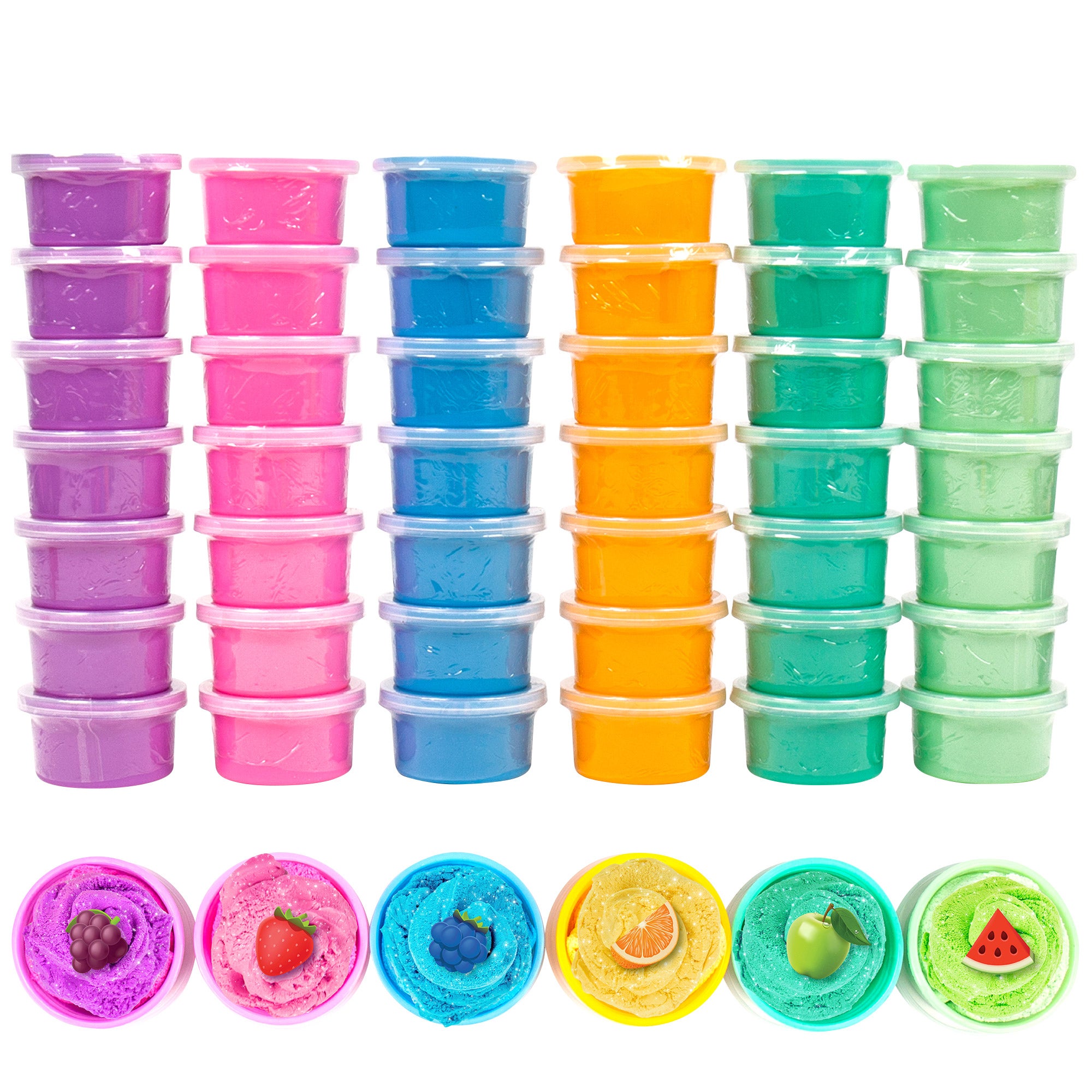 SLIMYGLOOP Slimy Sand, 5-Pack Bundle 240 Total