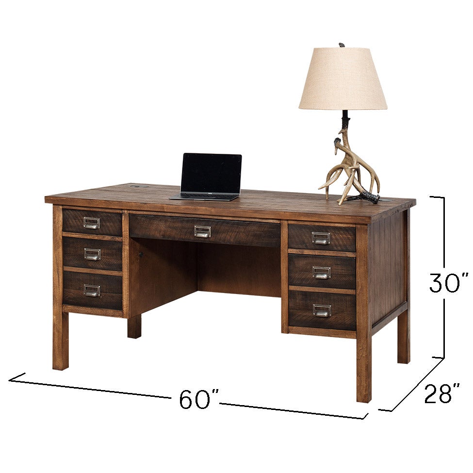 Hester Desk, Credenza and Bookcase