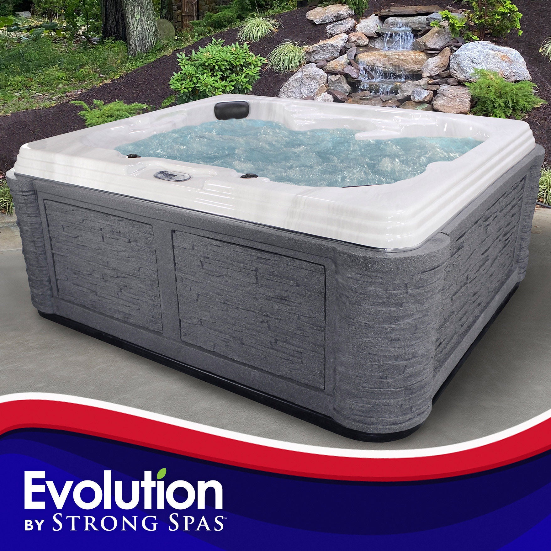 Evolution by Strong Spas Sedona 50-jet, 5-person Acrylic Spa