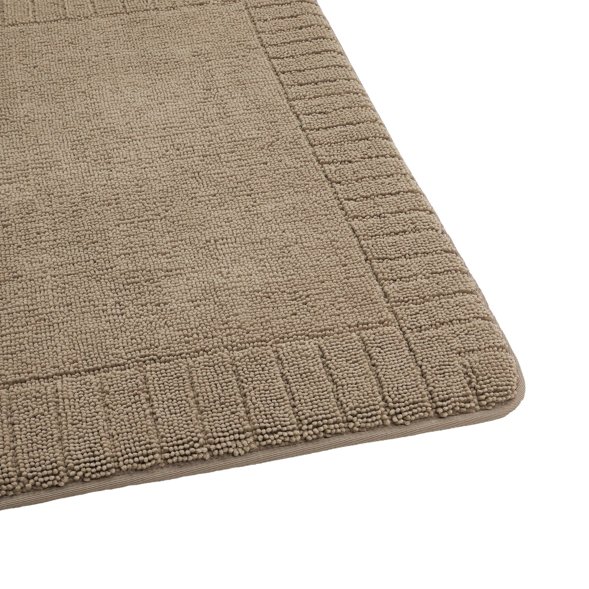 Noodle Memory Foam Bath Rug, 2-pack