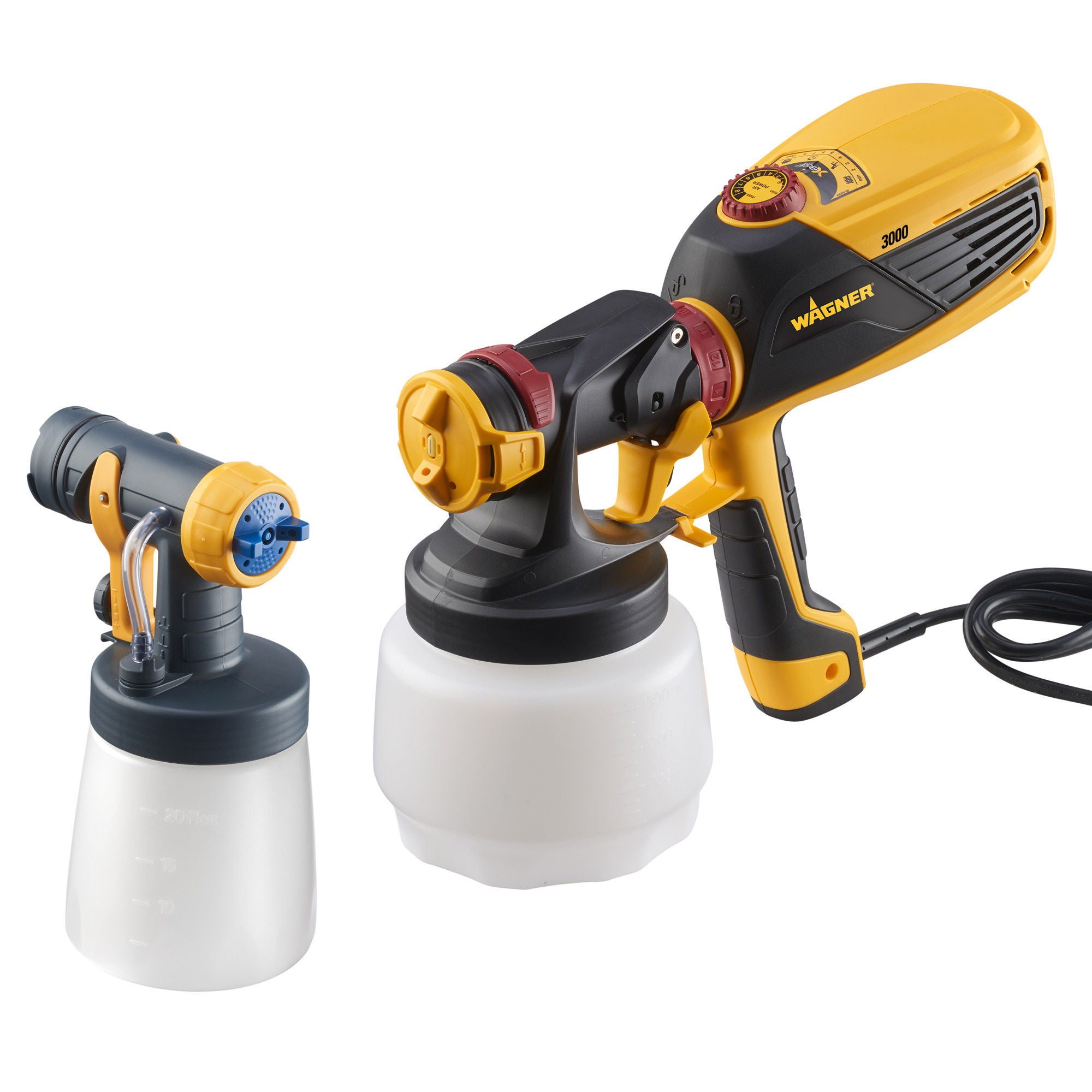 Wagner FLEXiO 3000 Electric Handheld HVLP Paint and Stain Sprayer Kit