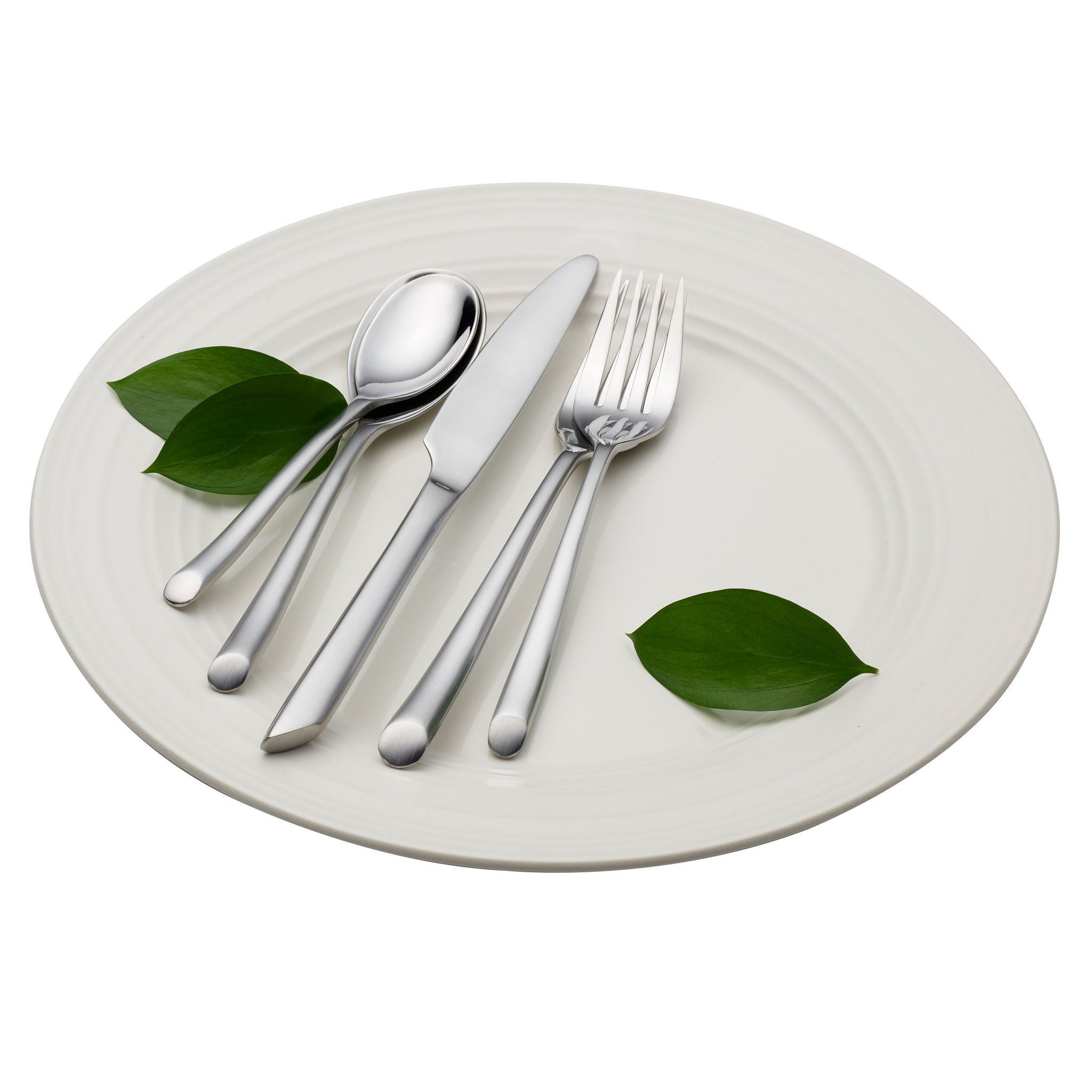 Mikasa 20-piece Satin Wave Forged Flatware