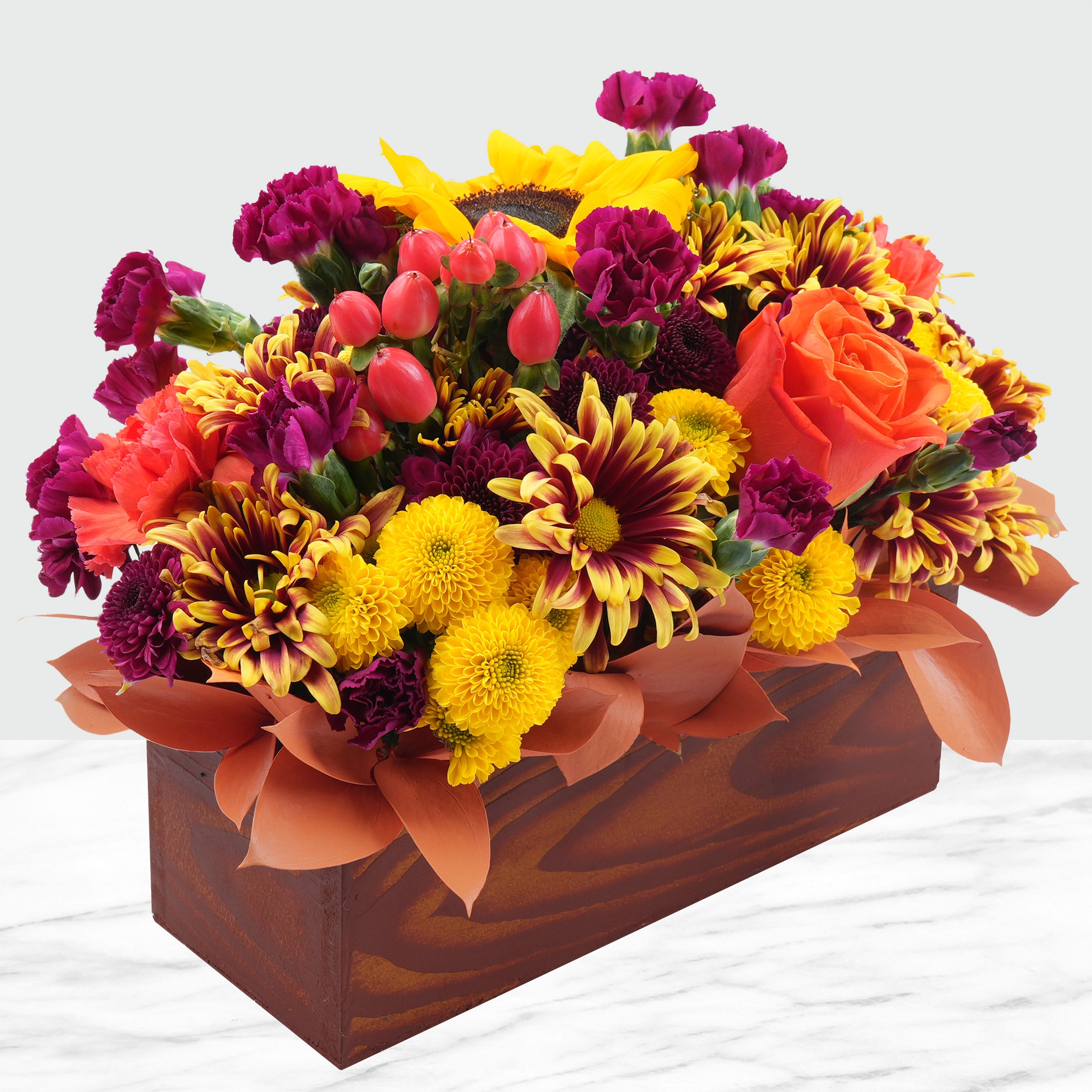 Golden Harvest Arrangement