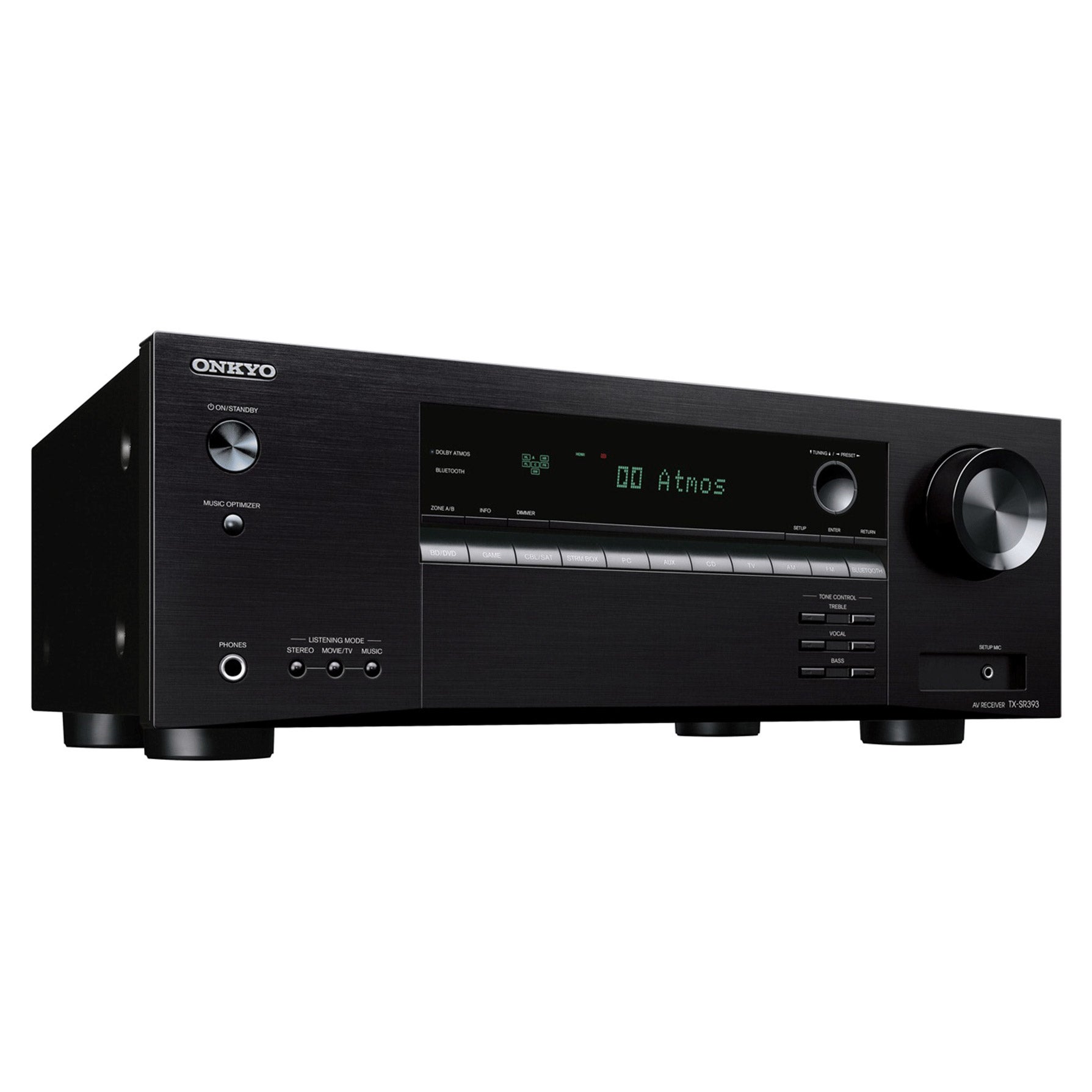 Onkyo TX-SR393 80W 5.2-Channel AV Receiver with Dolby Atmos