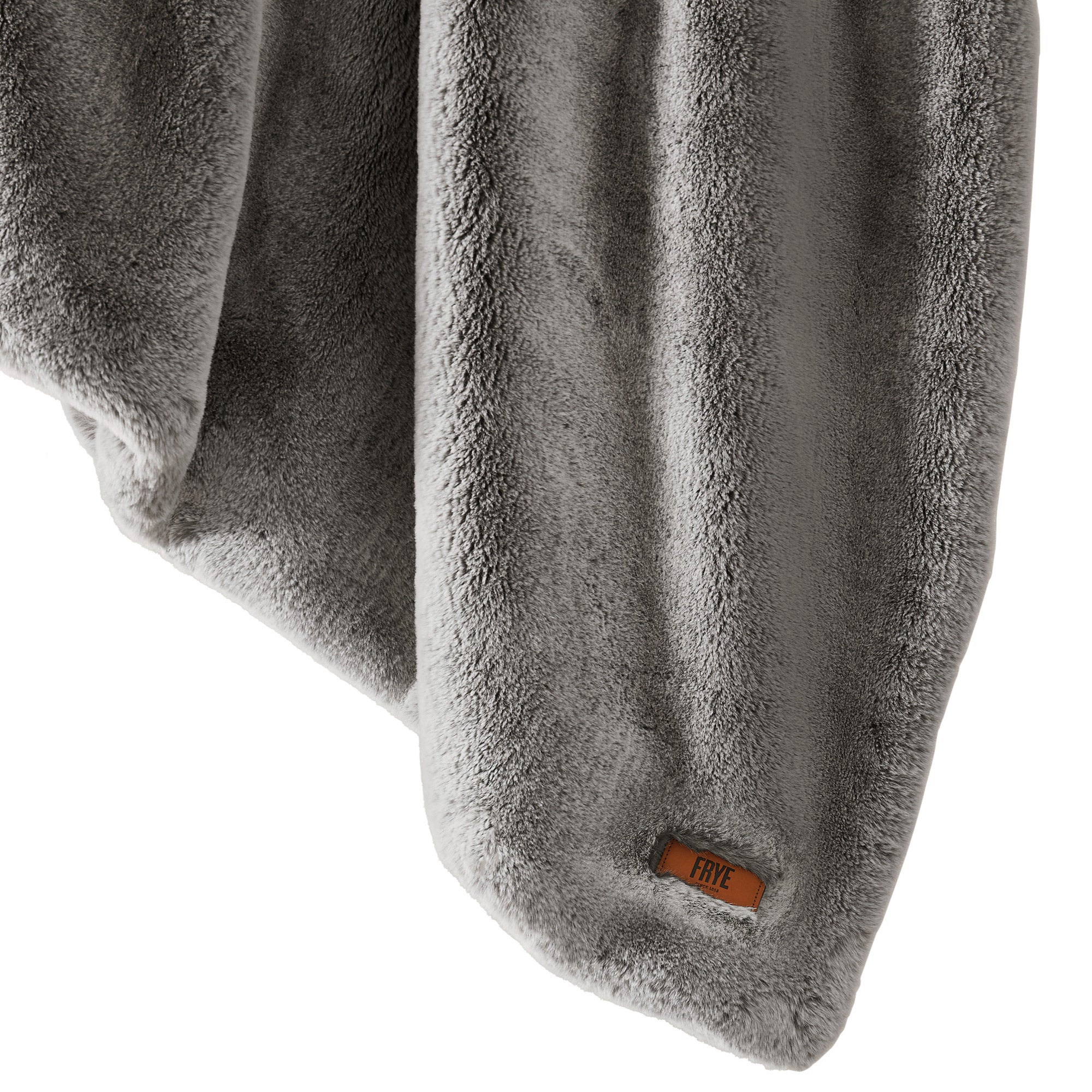 FRYE Luxe Faux Fur Throw