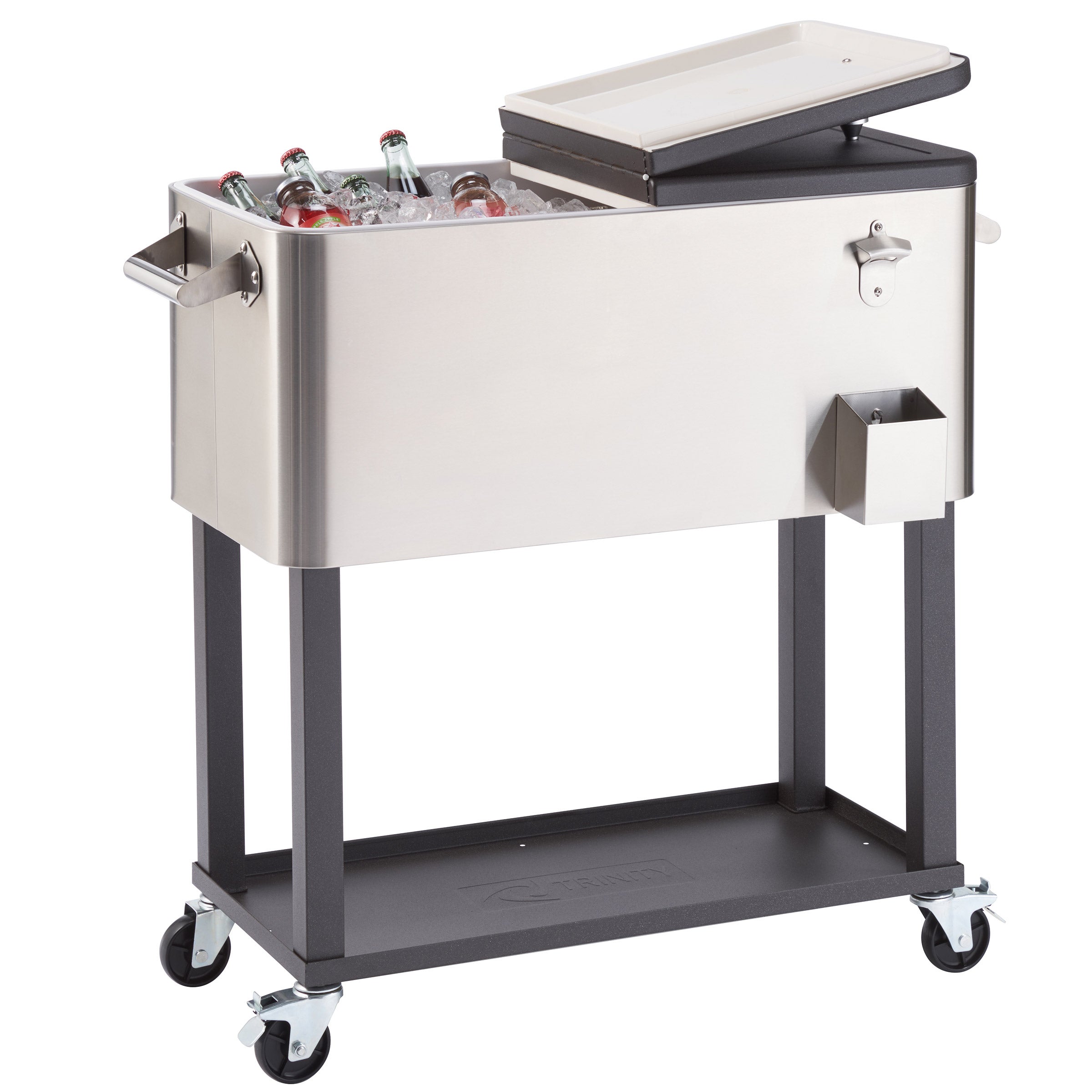 TRINITY Stainless Steel Cooler with Cover