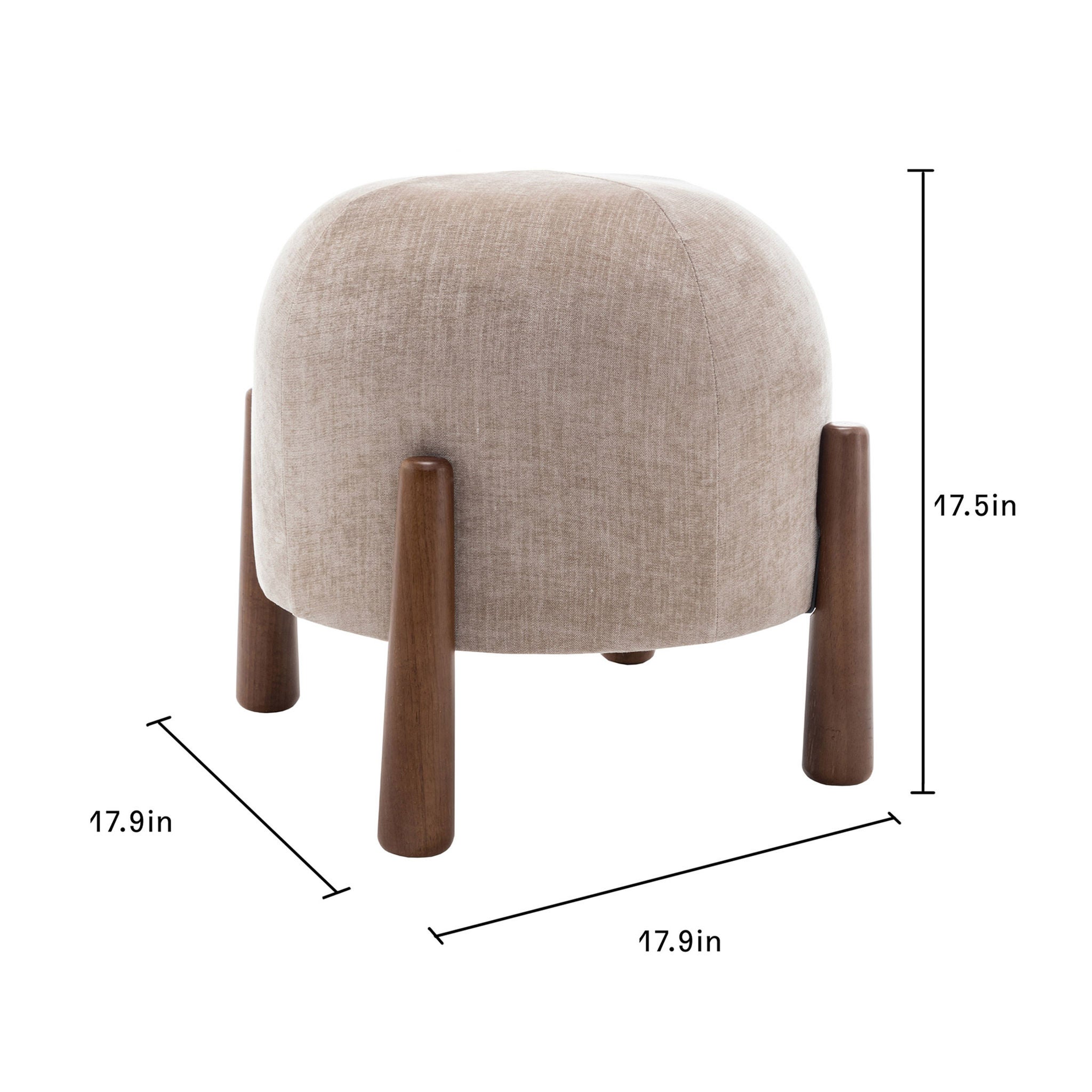 Wovenbyrd Mayfair Stackable Ottoman