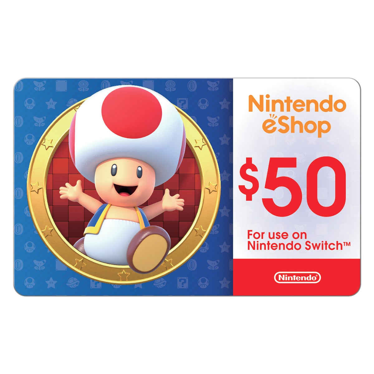 Nintendo eShop - Four $50 eGift Cards