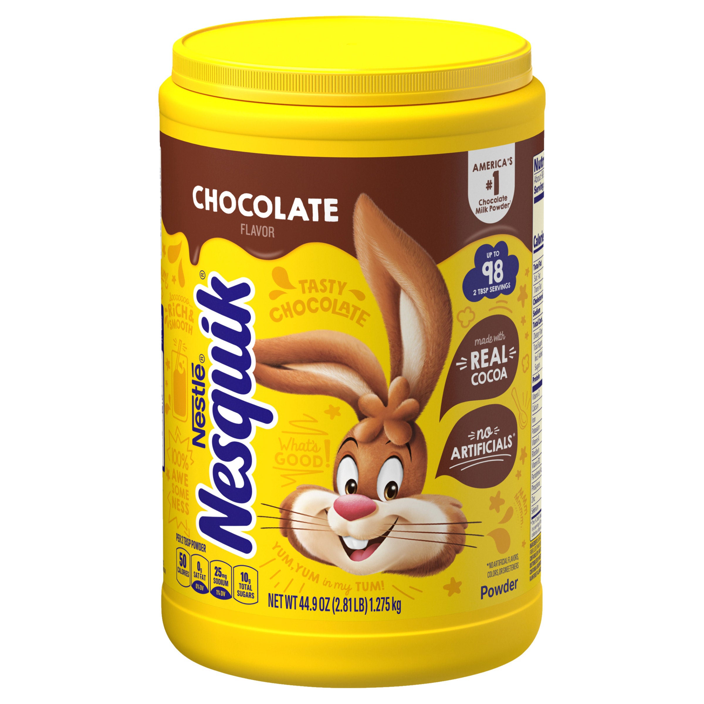 Nestle, Nesquik Chocolate Drink Mix, 2.81 lbs
