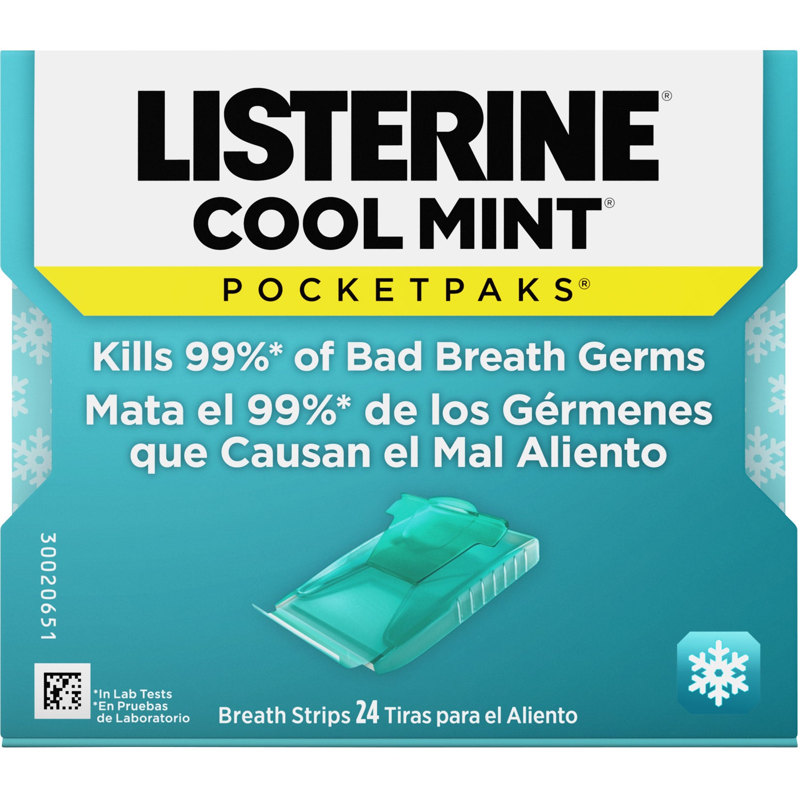 Pocketpaks Breath Strips, Cool Mint, 12-count