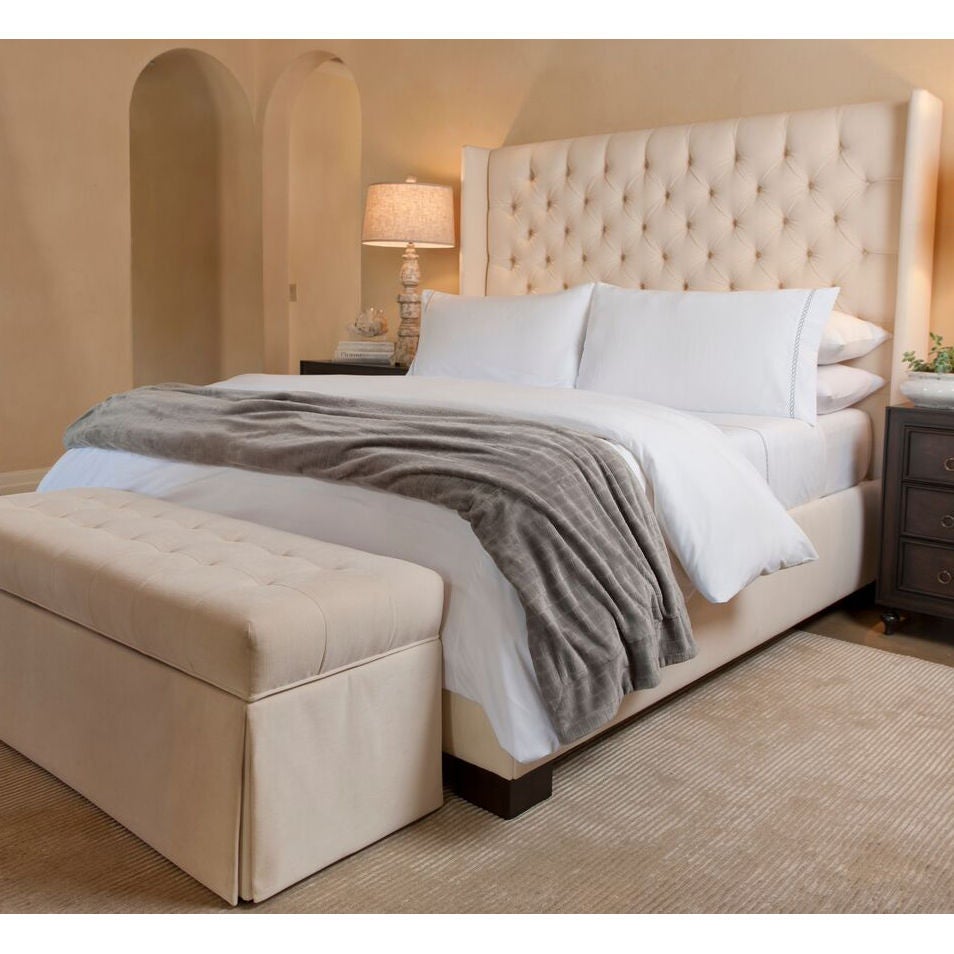 Jennifer Adams Luxury Adley Pattern Throw Blanket