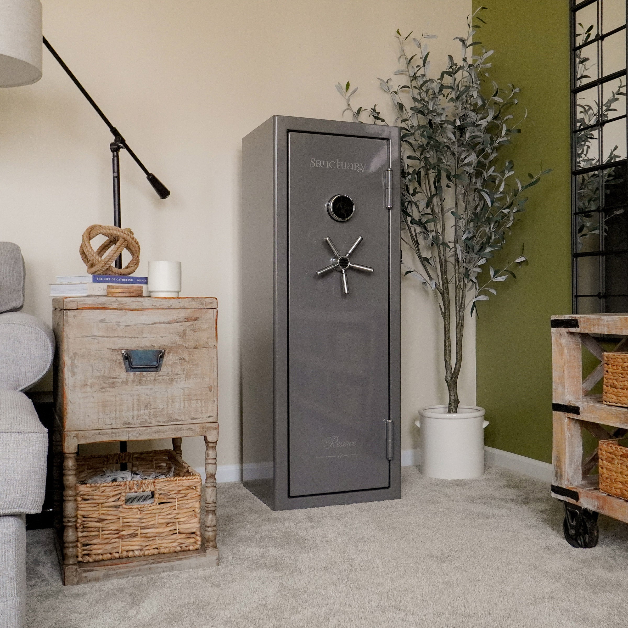 Sanctuary 6.0 cu. ft. Gun Safe, Electronic Lock, Water & Fire Rated