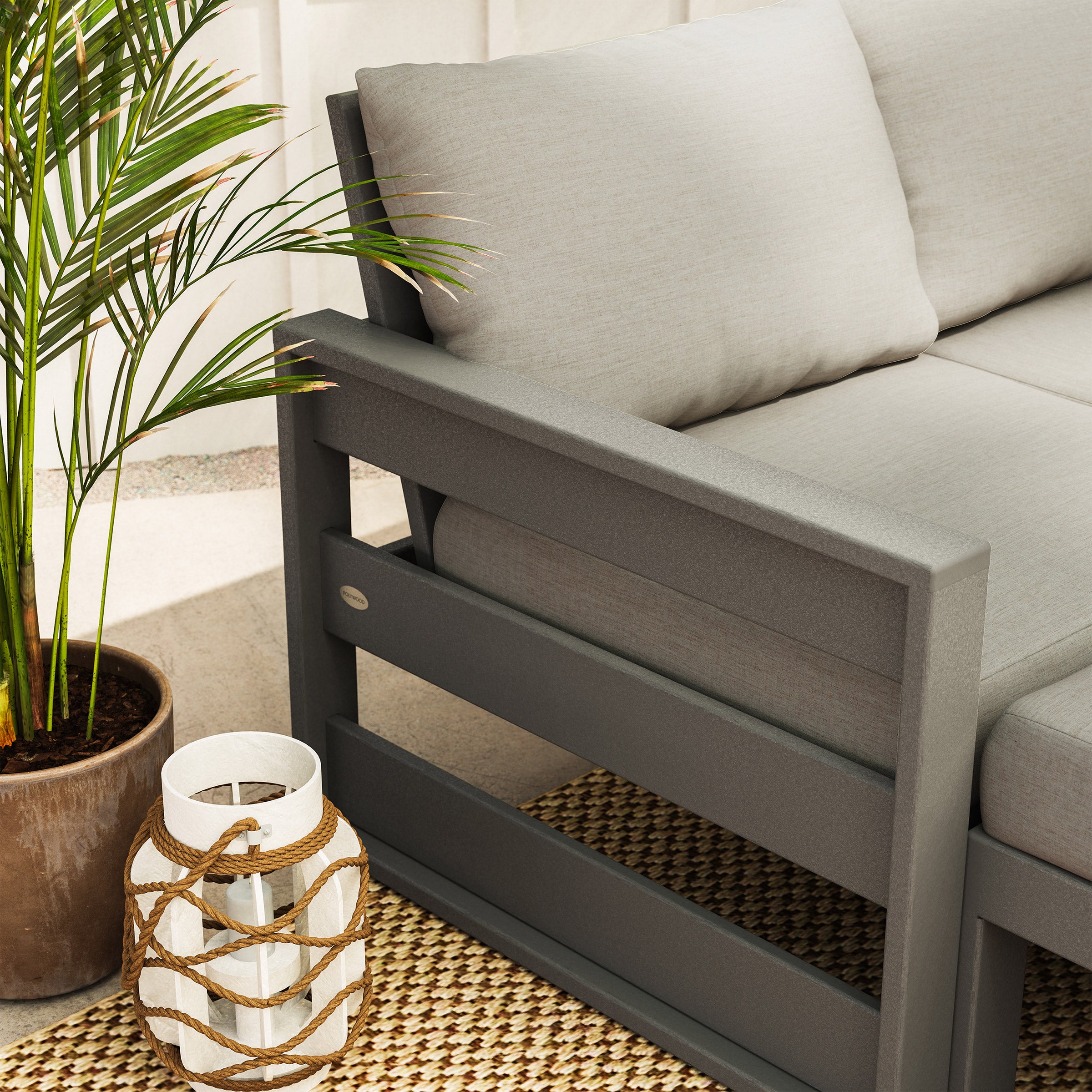 POLYWOOD Westport 19-piece Outdoor Patio Estate Collection