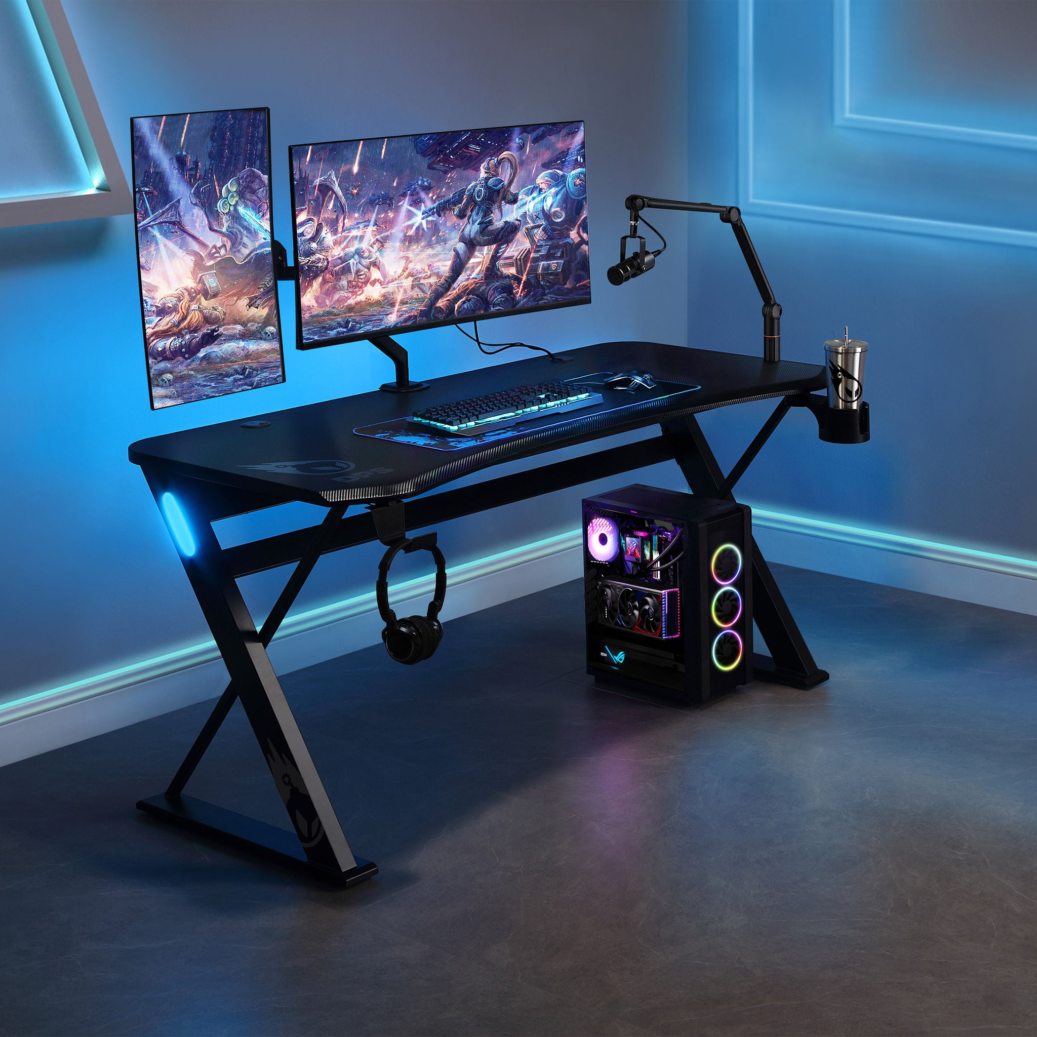 DPS Radius 60” Gaming Desk