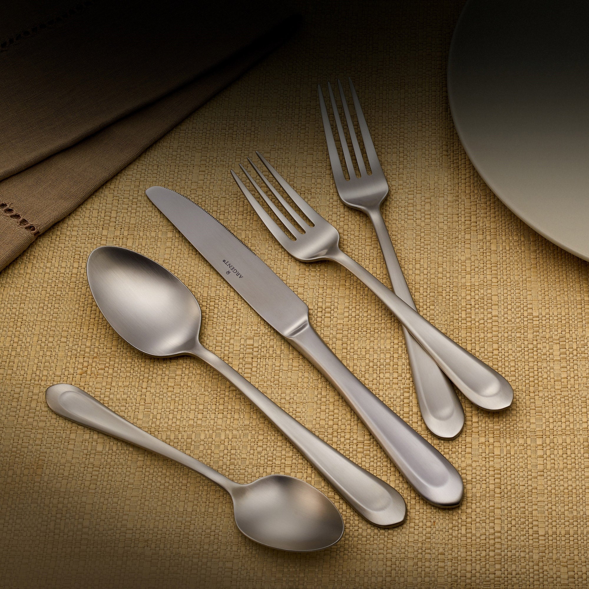 Argent Orfèvres Alessi Satin 20-piece Flatware Set
