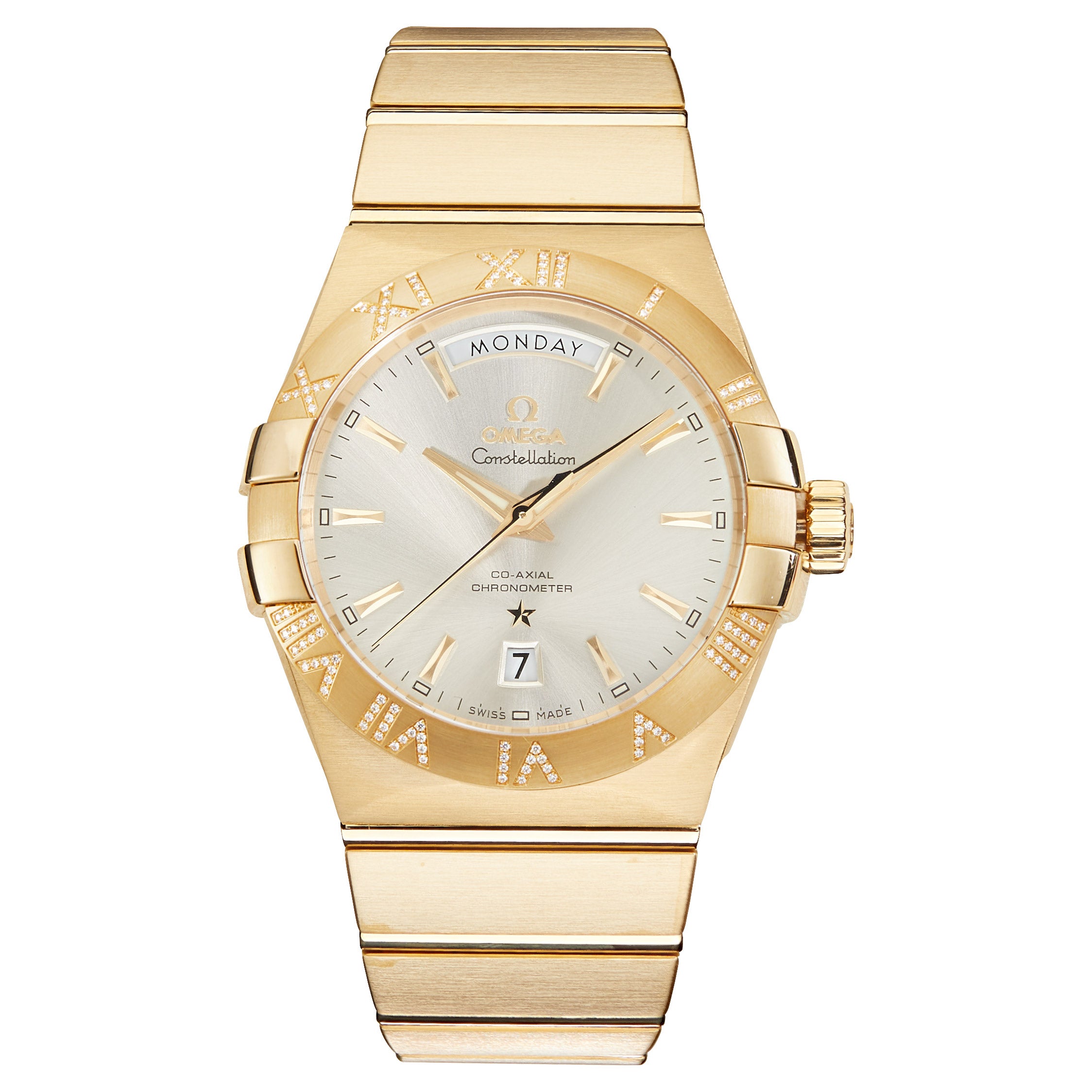 Omega Constellation 18kt Yellow Gold Automatic Men's Watch