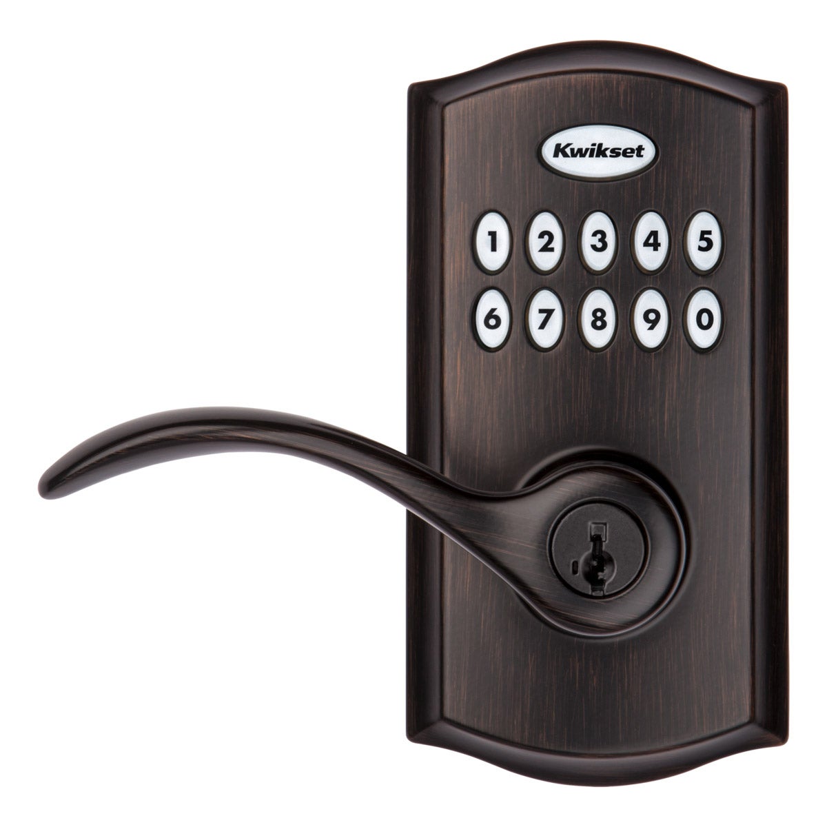 Kwikset 955 SmartCode Electronic Pembroke Lever
