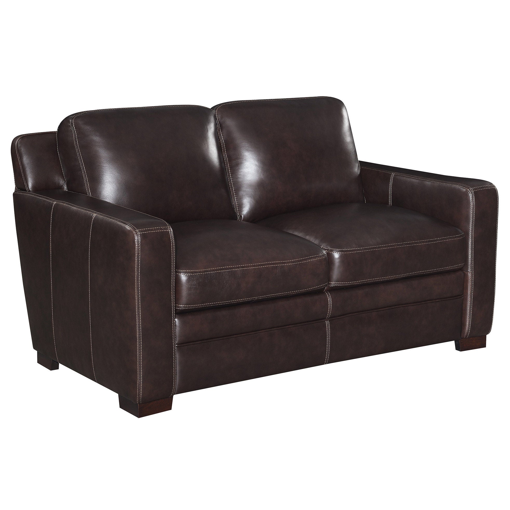 Chanton Leather Loveseat
