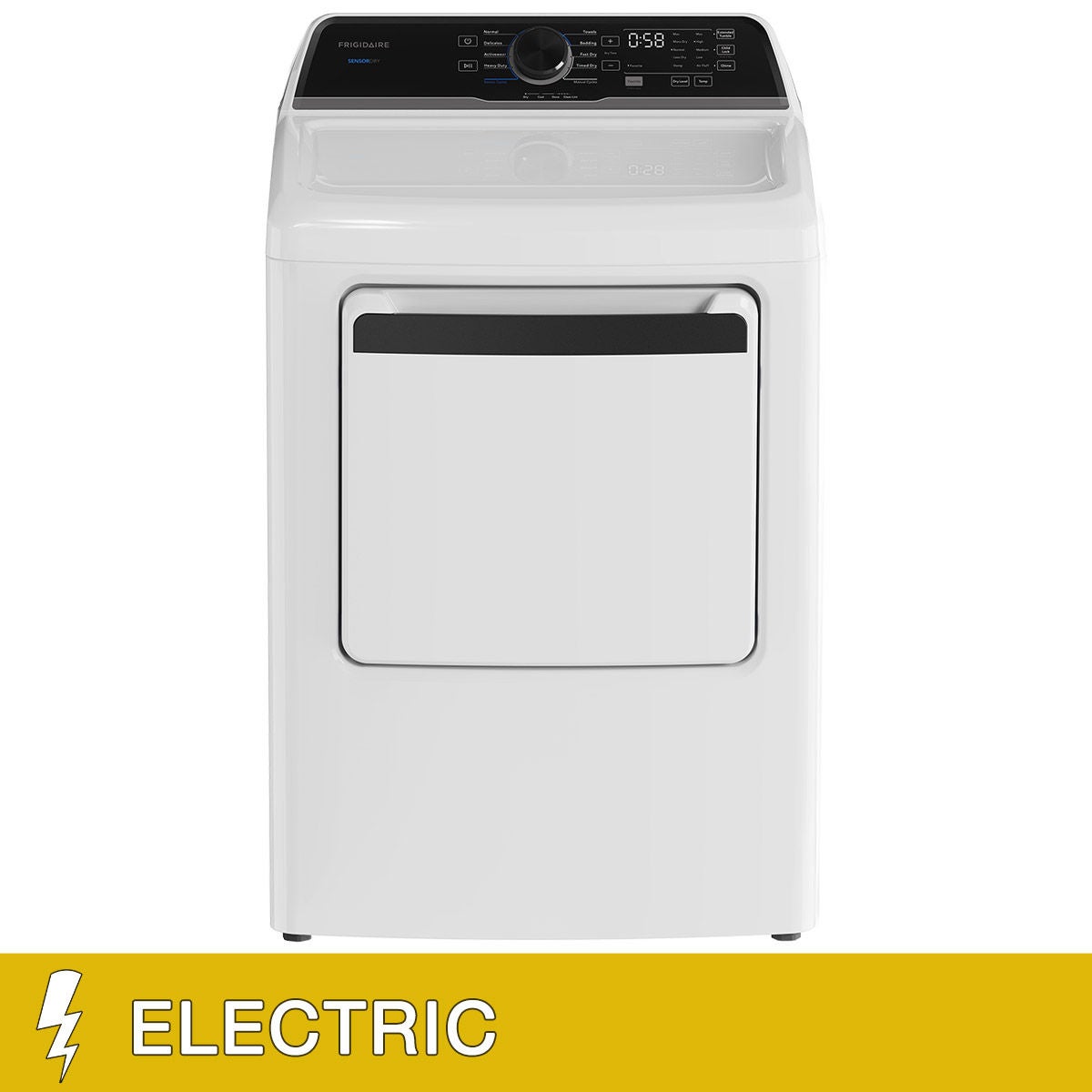 Frigidaire 7.0 cu. ft. ELECTRIC Dryer with 10 Dry Cycles