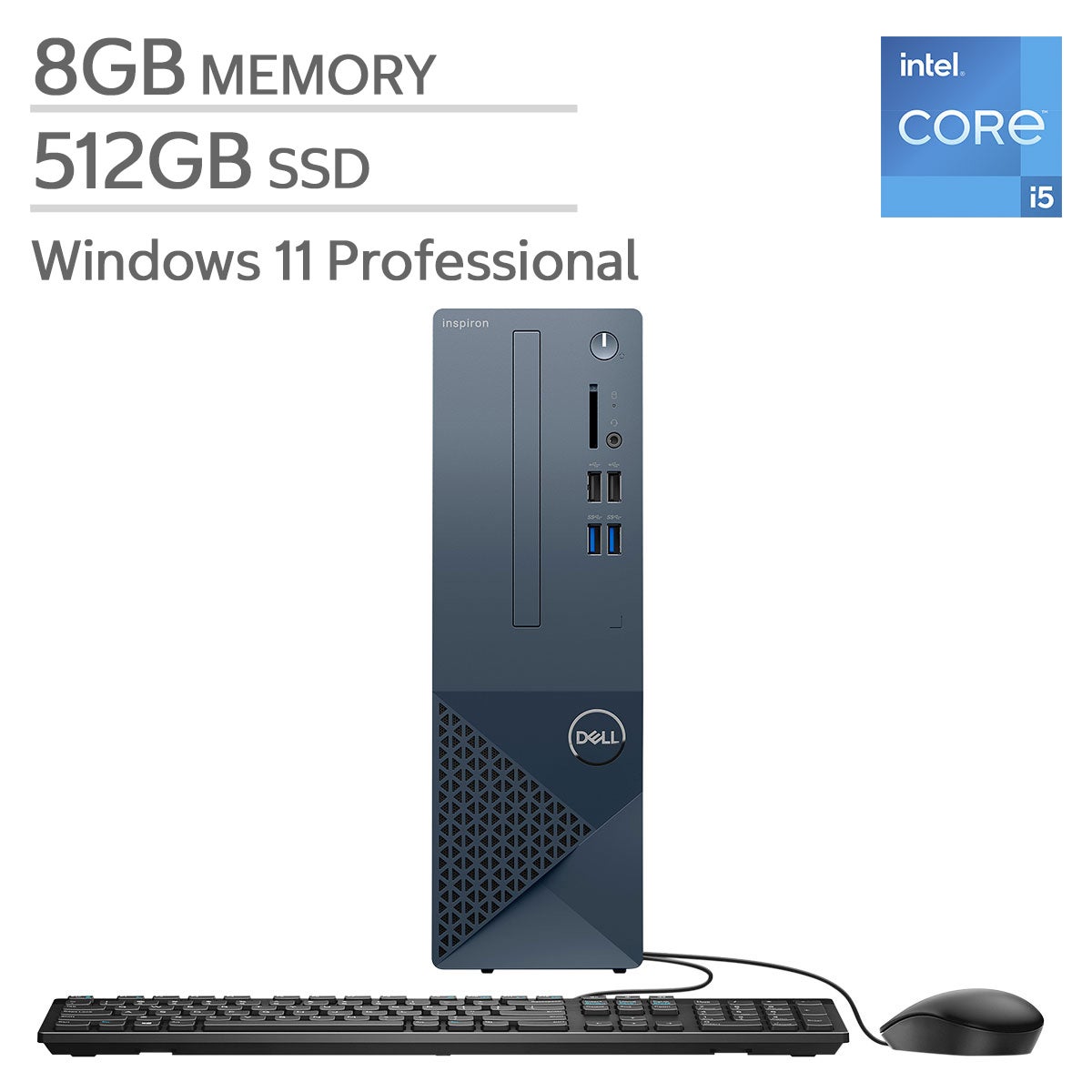 Dell Inspiron Small Form Desktop - 13th Gen Intel Core i5-13400 - Windows 11 Pro