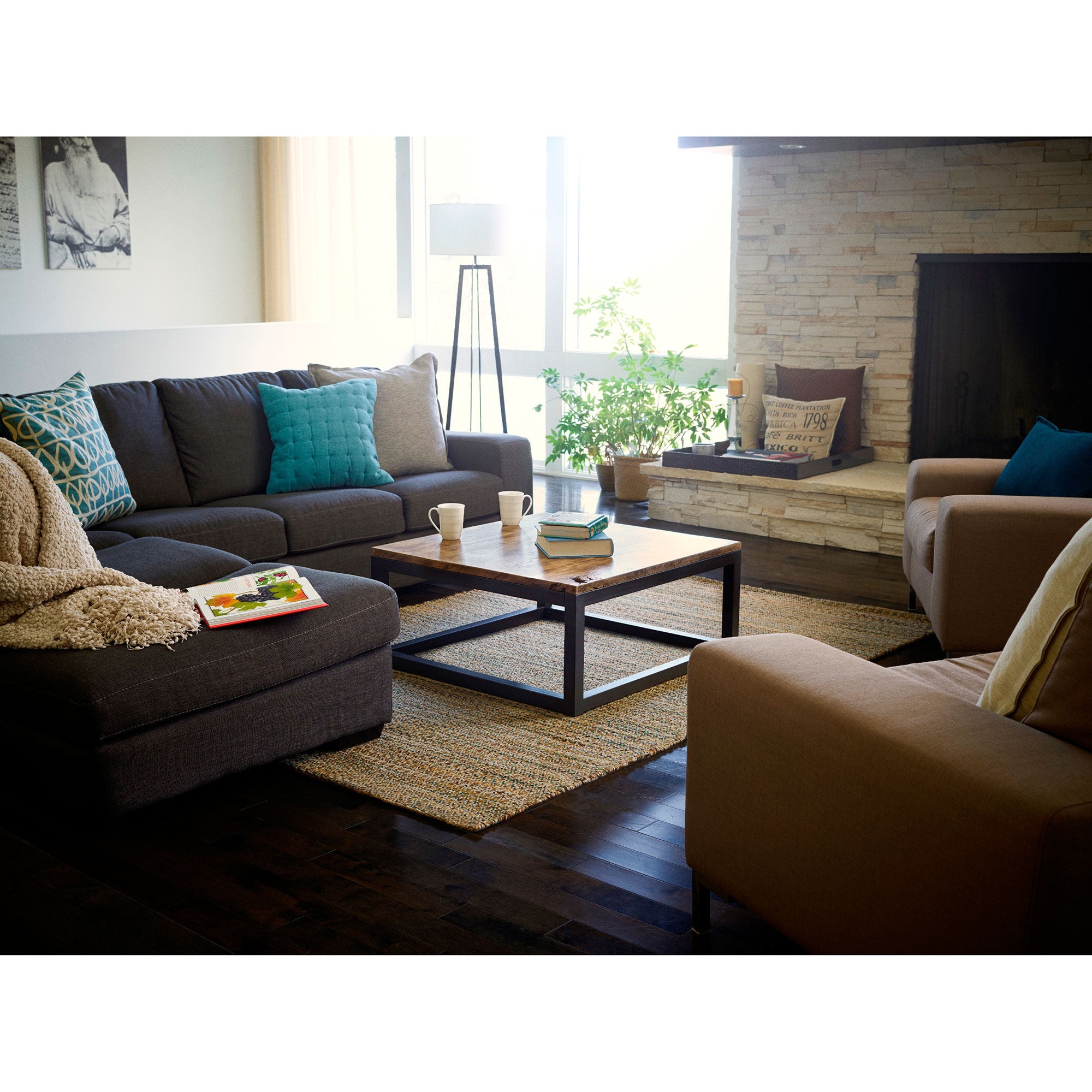 Anji Mountain Padma Jute & Chenille Rug Collection