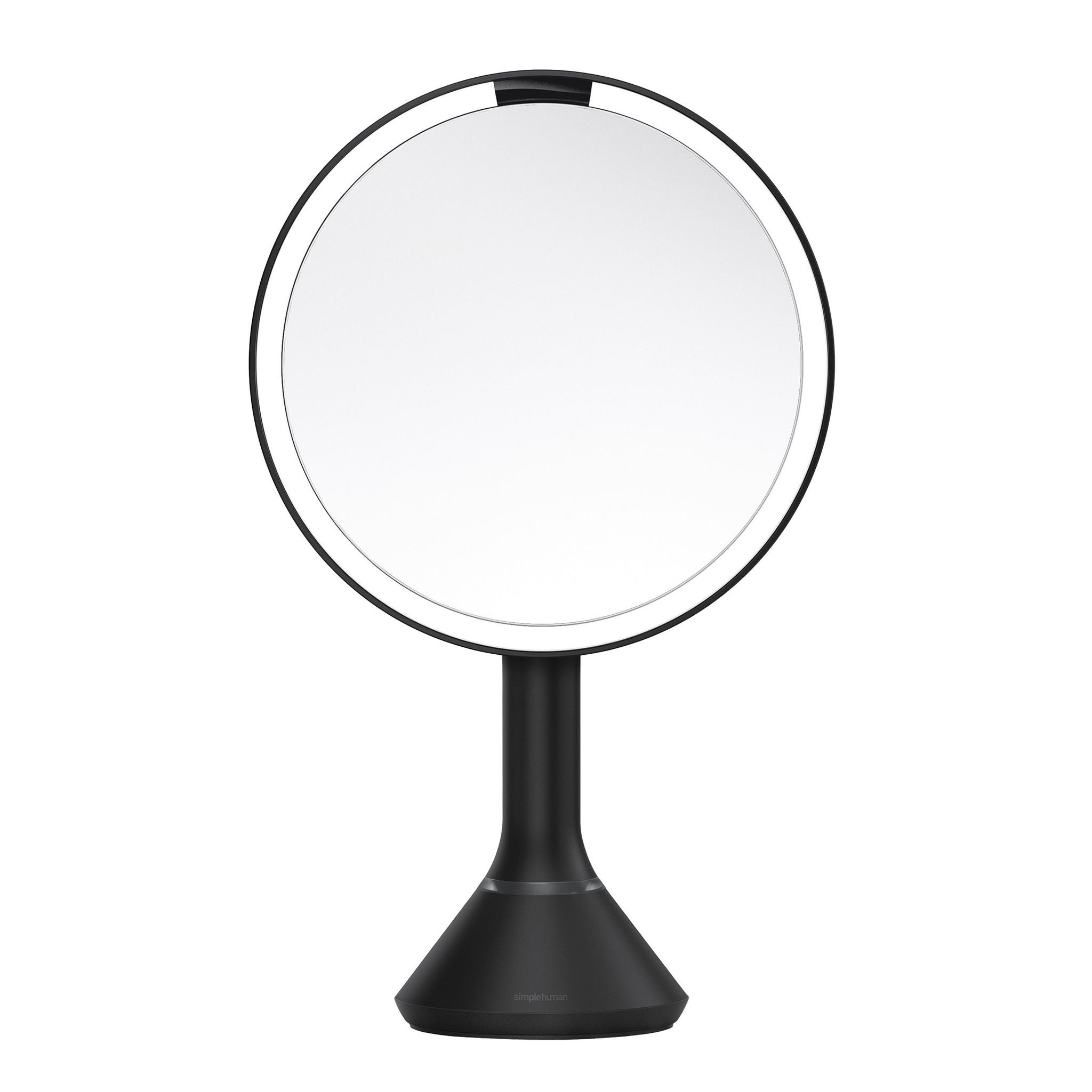 simplehuman 8” Round LED Sensor Mirror with 5x and 10x Magnification