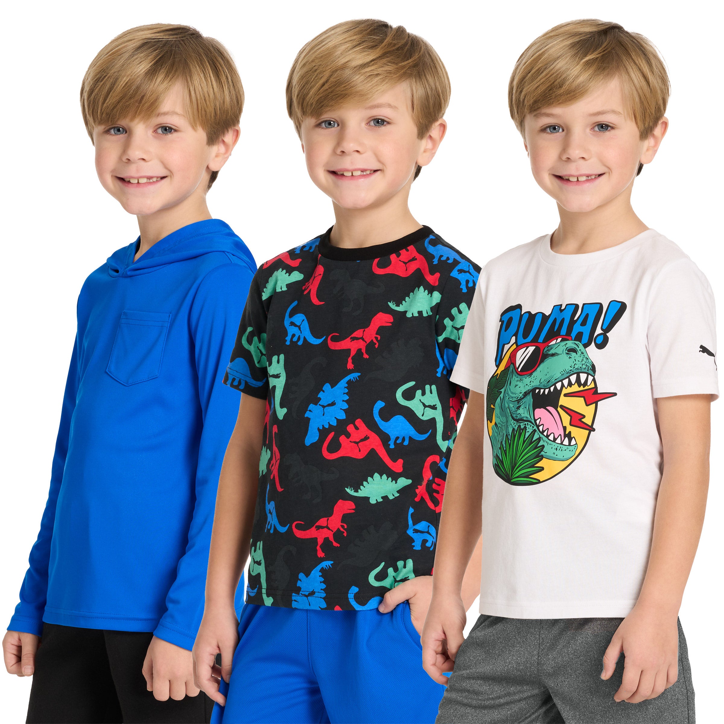 PUMA Kids' 3-pack Top