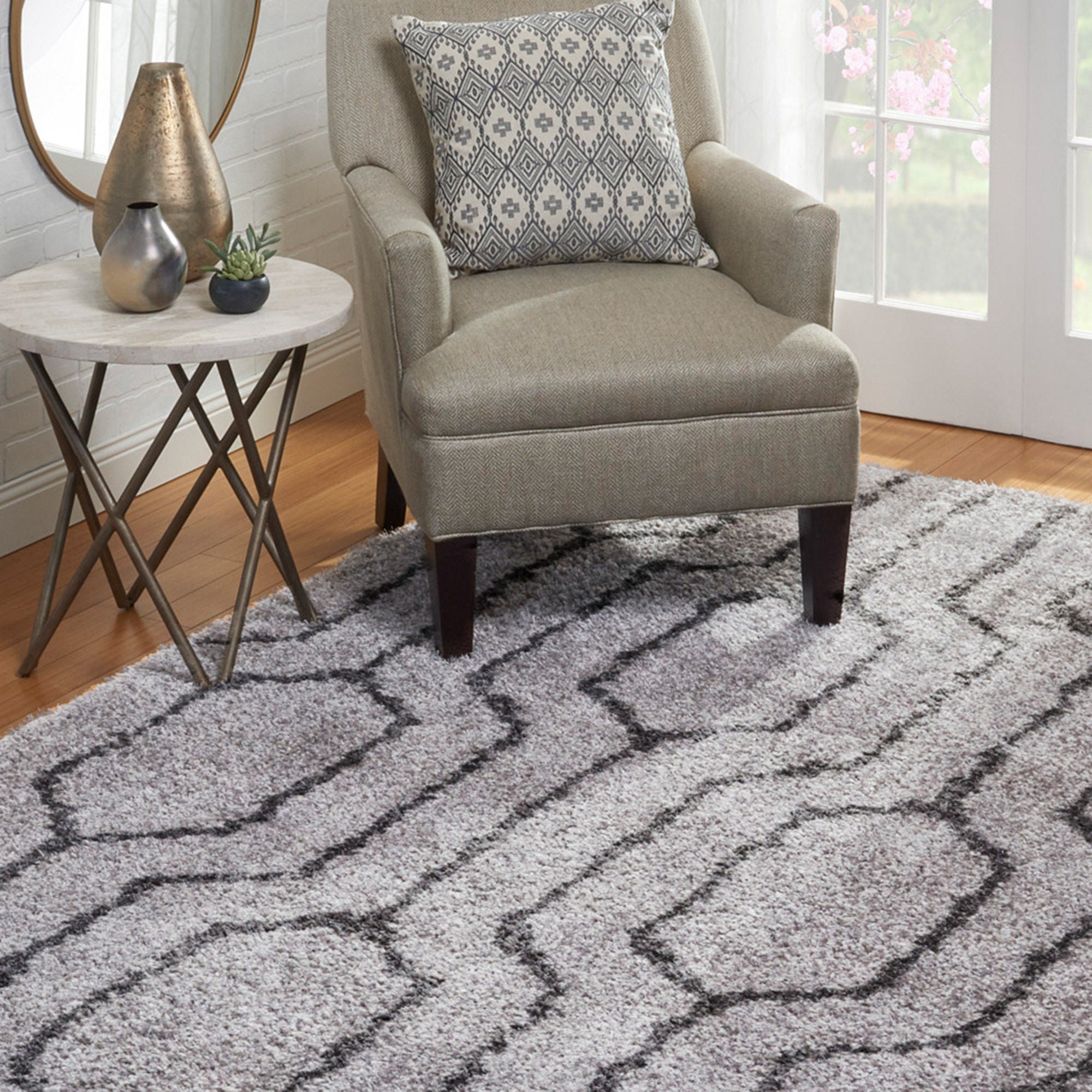 Avila Luxury Shag Rug Collection, Roman