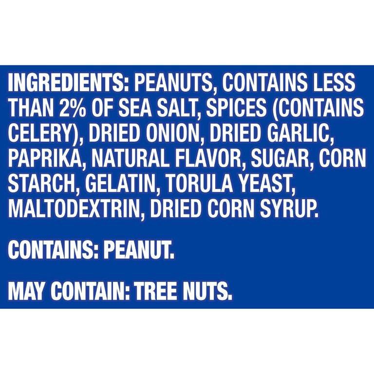 Planters Dry Roasted Peanuts, 3.25 lbs