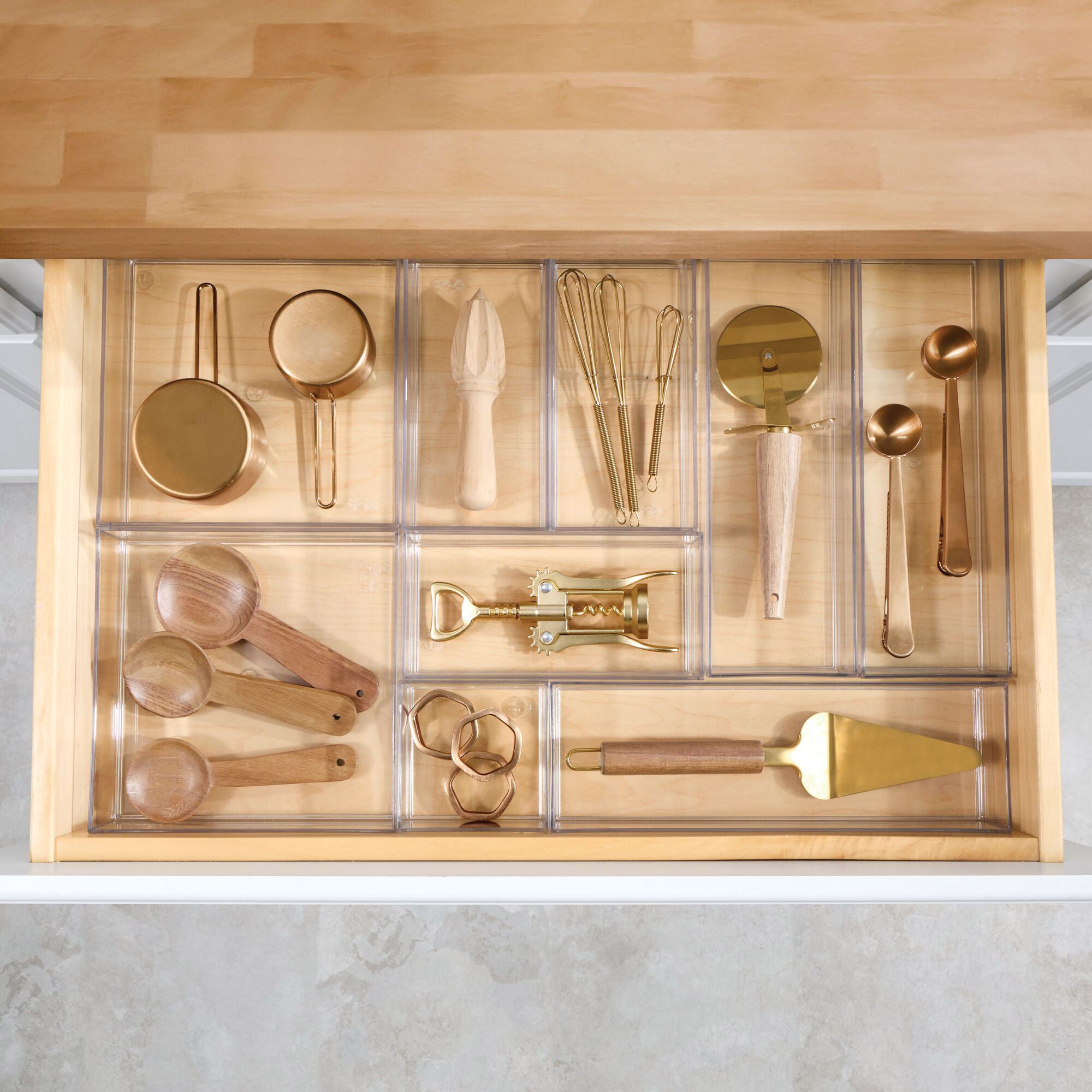 iDESIGN 9-piece Drawer Organizer Set