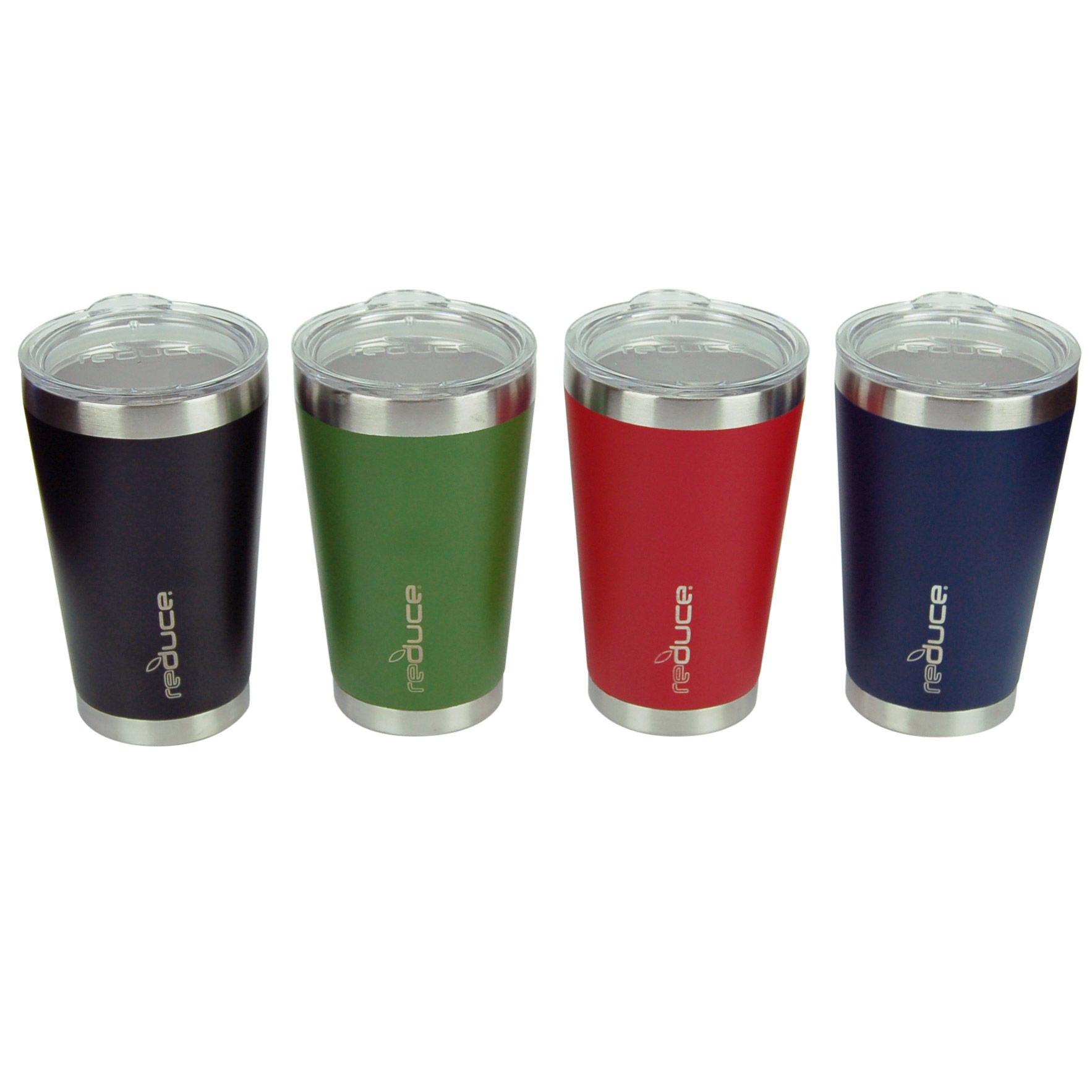 Reduce Vacuum Insulated Stainless Steel Pint Glasses 4-pack