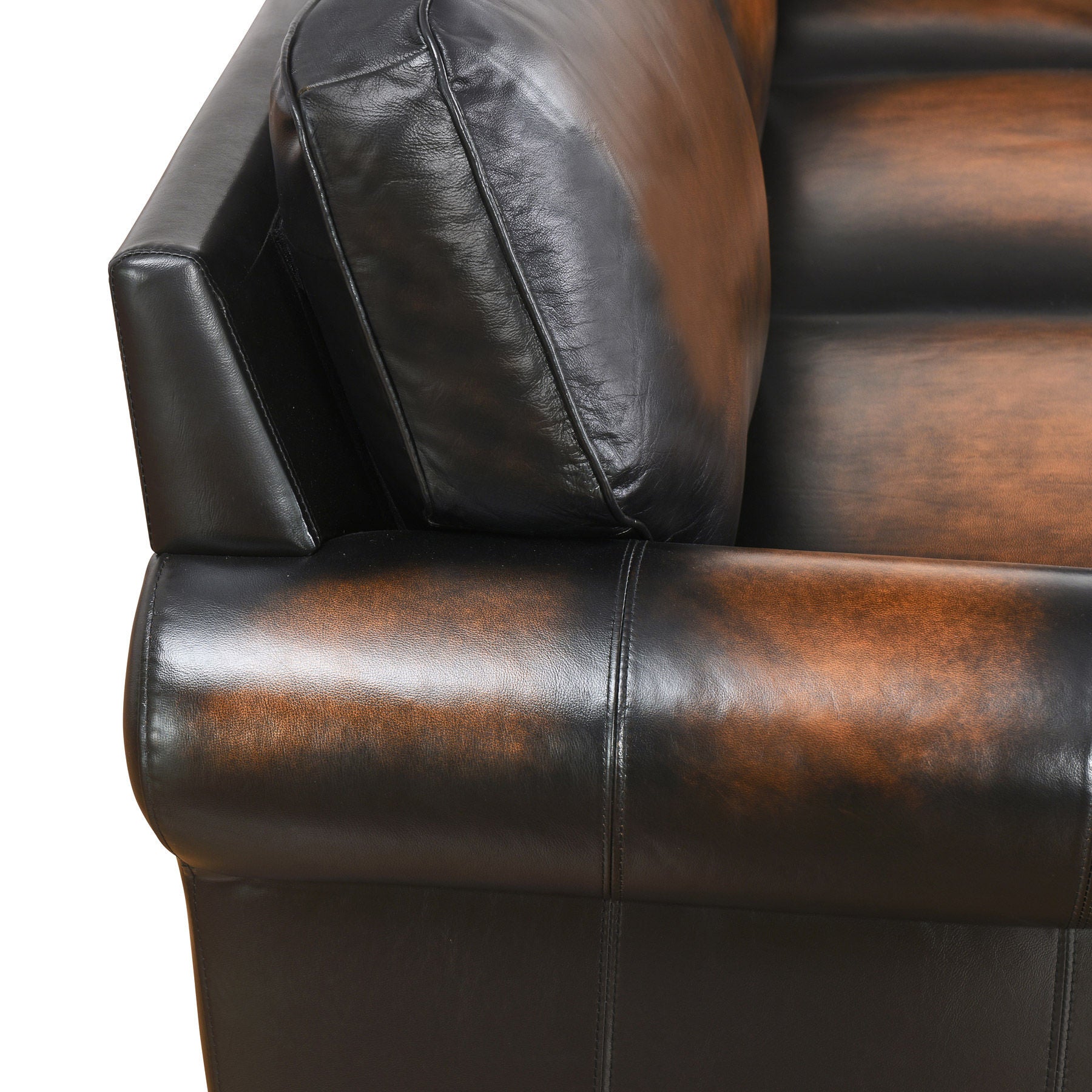 Casey Leather Sectional