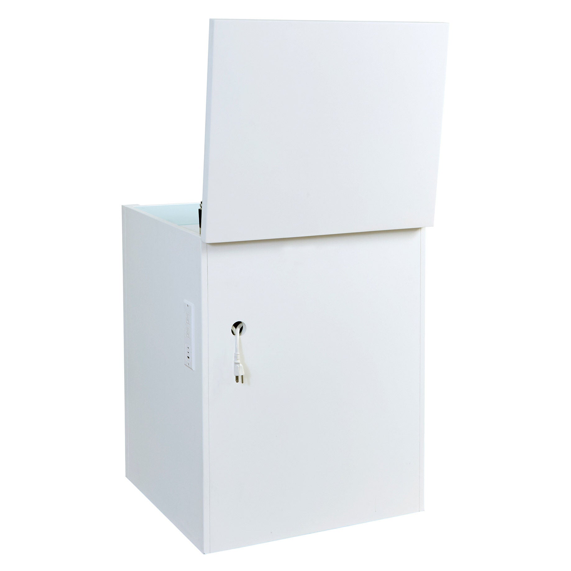 Odessa Lift-top Vanity with LED Lighted Mirror