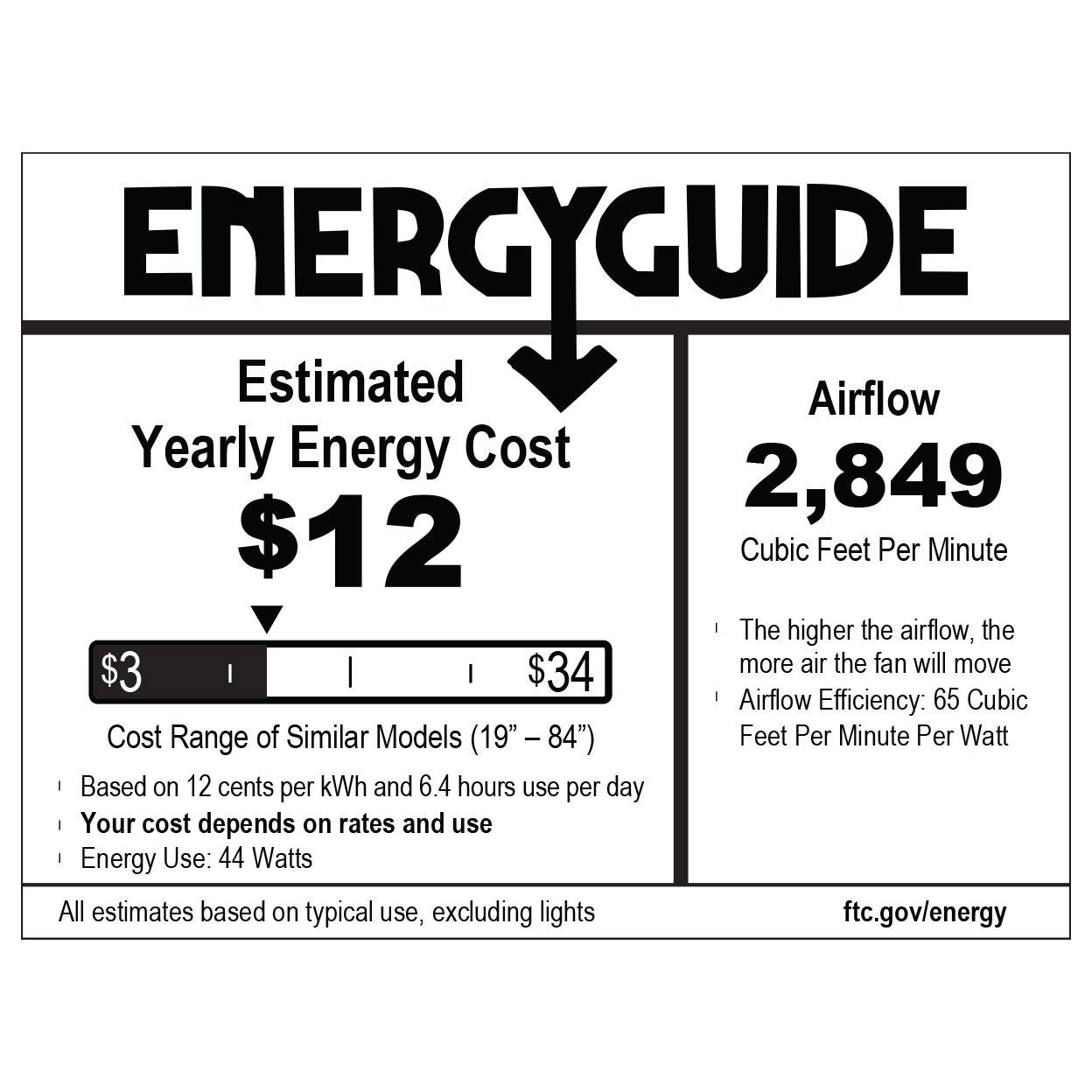 Hunter Exeter LED 54" Ceiling Fan