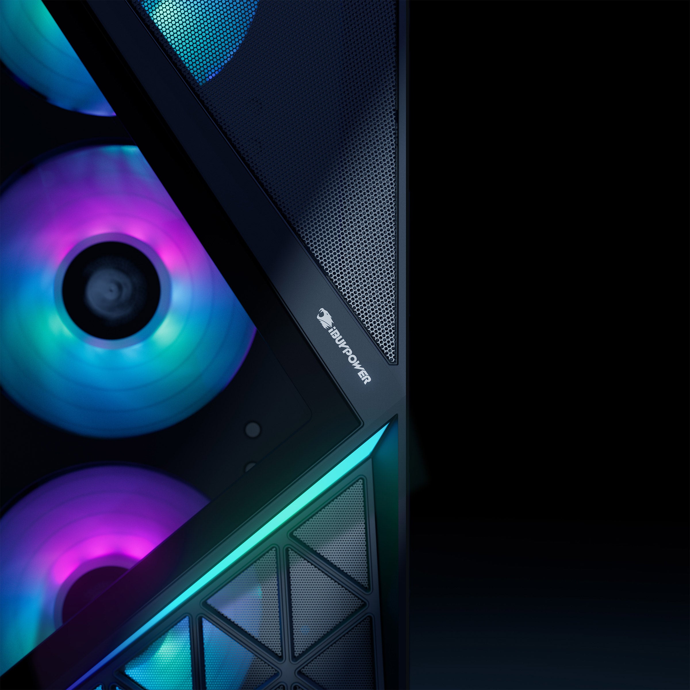 iBUYPOWER Slate Gaming PC Desktop — AMD Ryzen 7 9850X3D — NVIDIA GeForce RTX 5080 16GB — 32GB DDR5 RAM — 2TB NVMe SSD