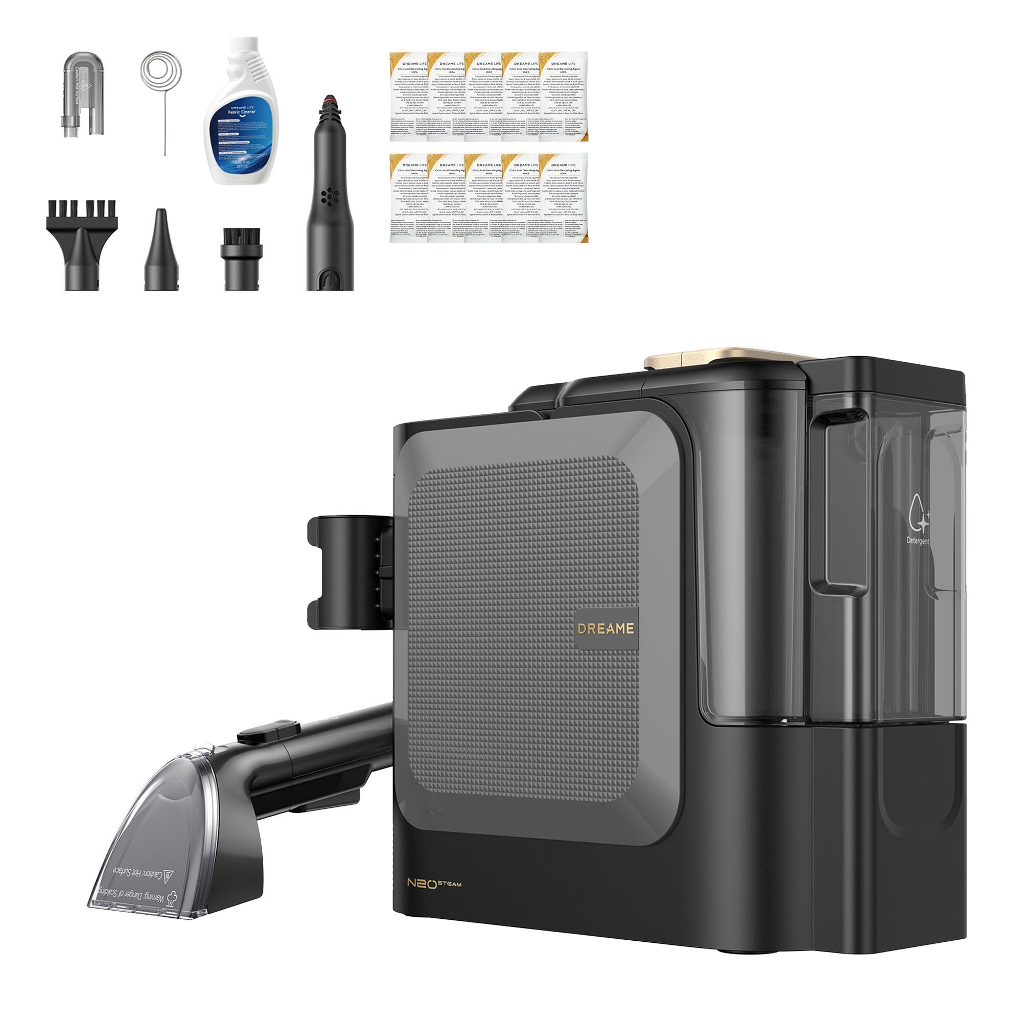 Dreame N20 Steam Plus Portable Carpet Cleaner with Steam and Hot Water Wash