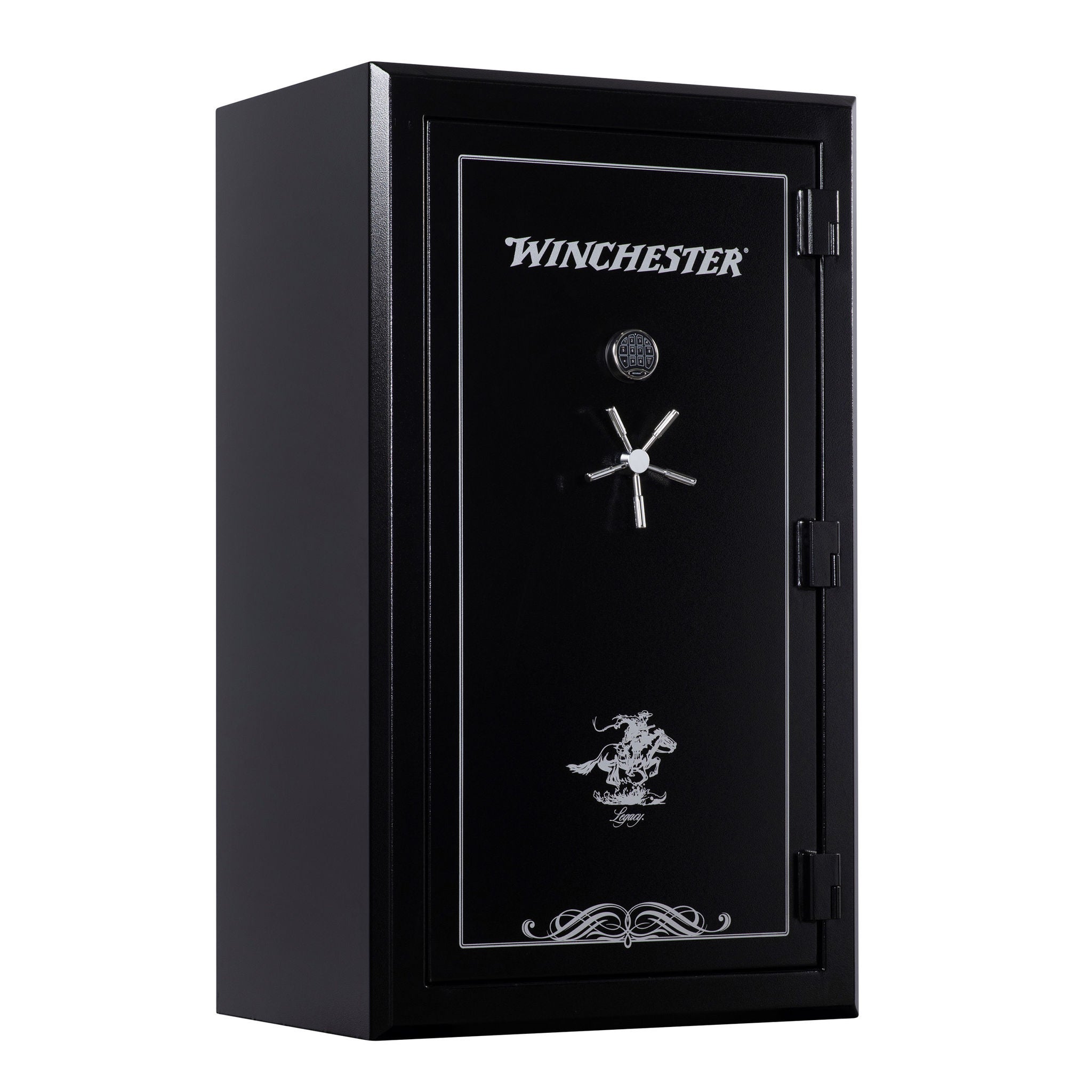 Winchester 52.4 cu ft. Legacy 53 Gun Safe, UL Rated Lock, Fire Rated, Black