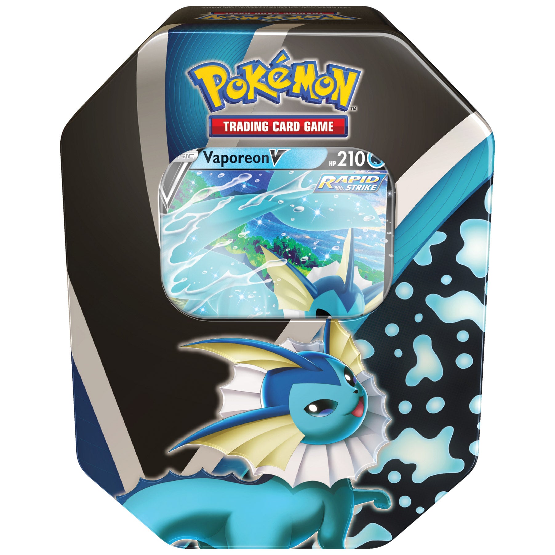 Pokémon Evolving Skies Elite Trainer Box + Vaporeon Window Tin