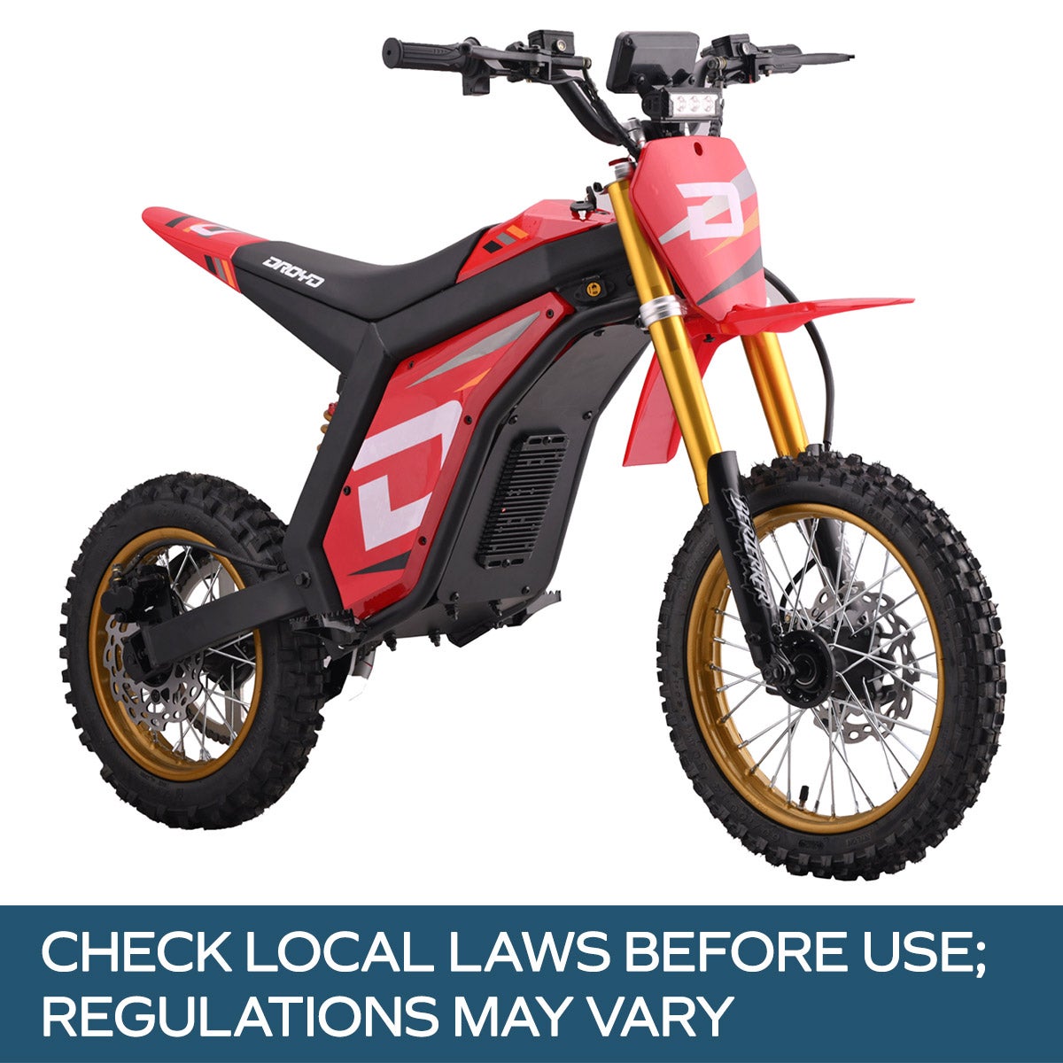 Droyd Berzerker Electric Dirt Bike, Ages 13+