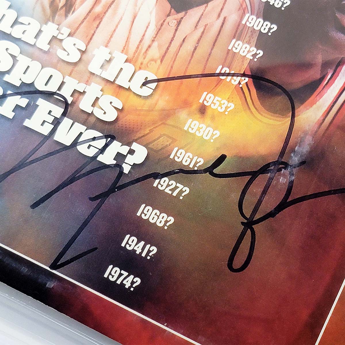 Michael Jordan Autographed Sports Illustrated Magazine 1999 Issue Chicago Bulls - Beckett Authenticated