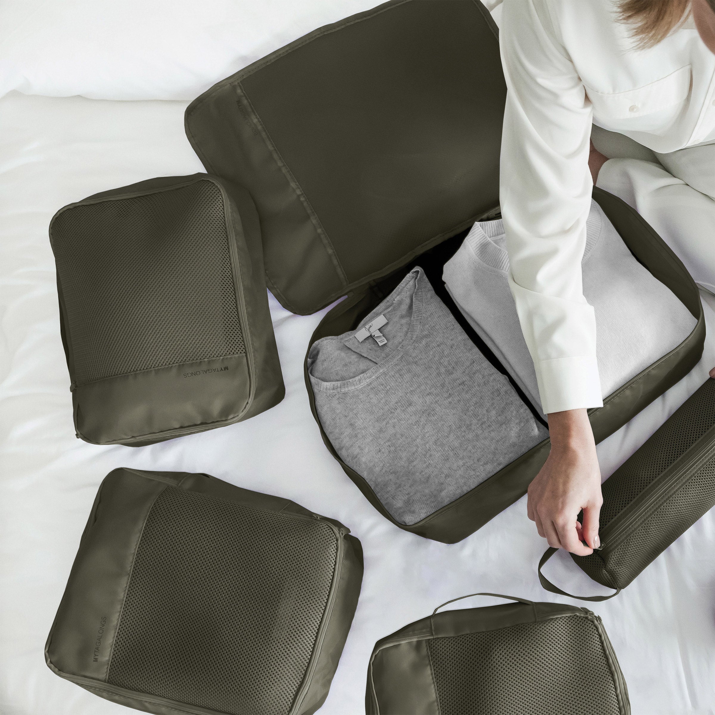MYTAGALONGS Packing Cubes, 8-pack